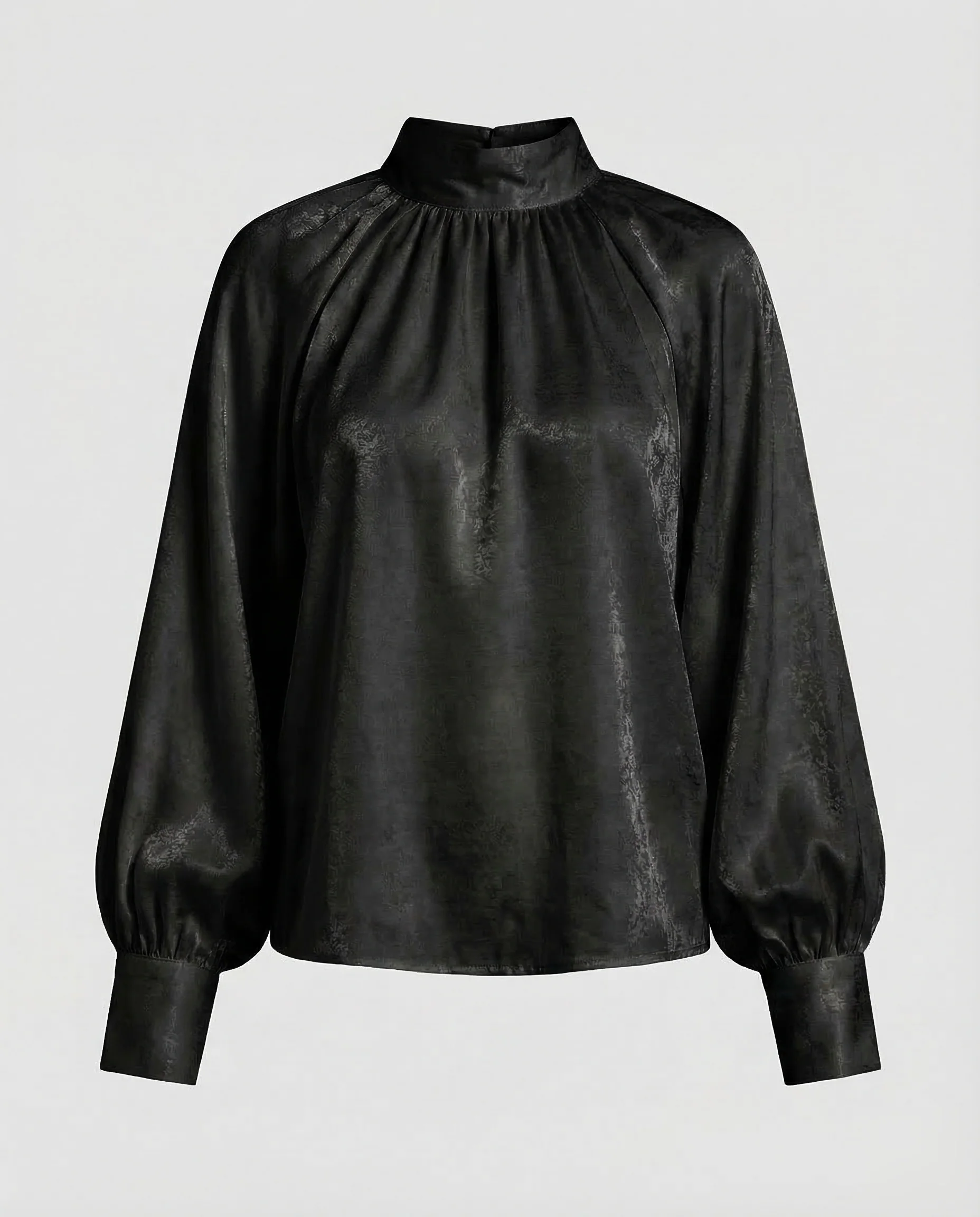 Damen Satinbluse Luxus - Image 6