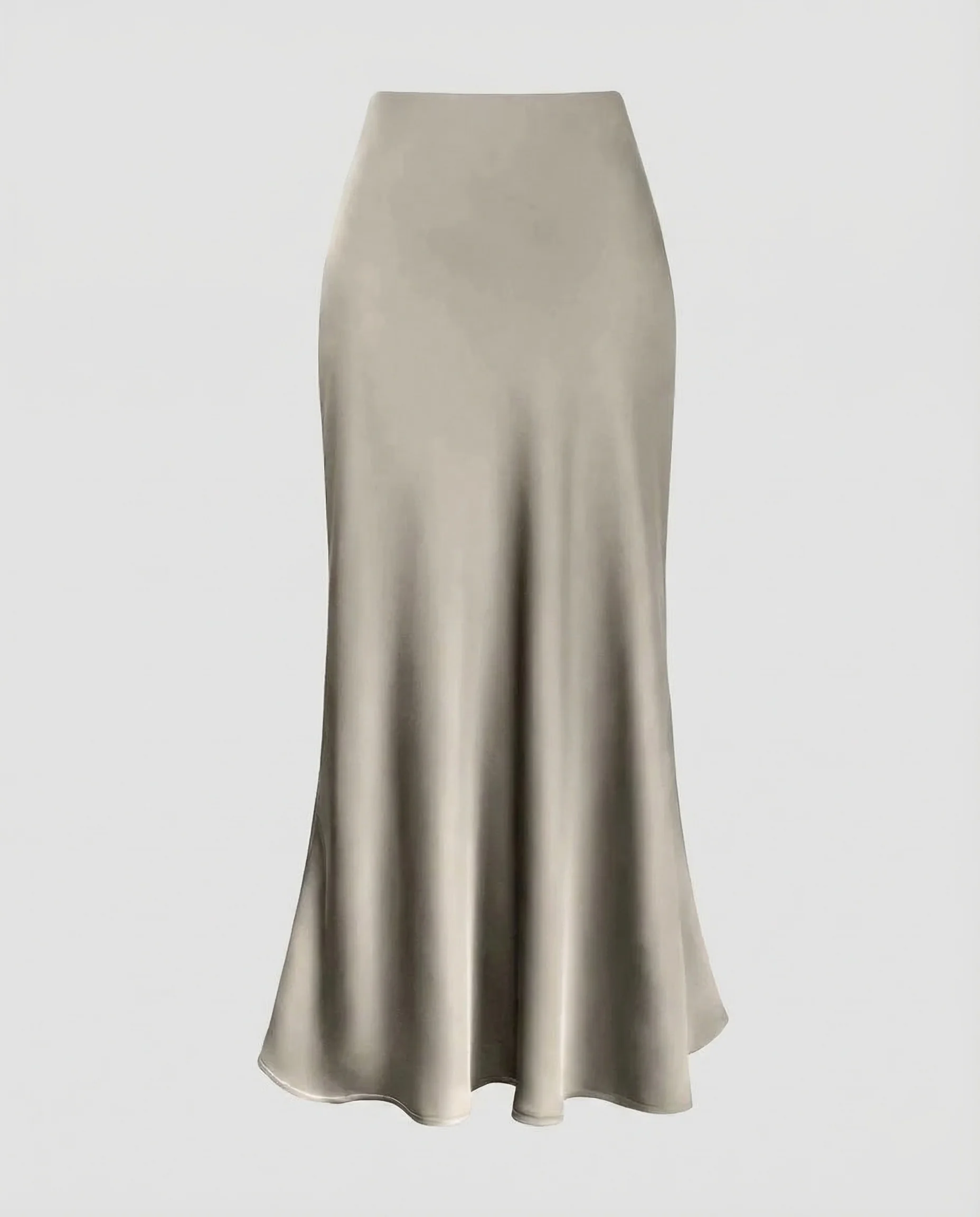 Damen Satinrock Maxi Elegant - Image 5