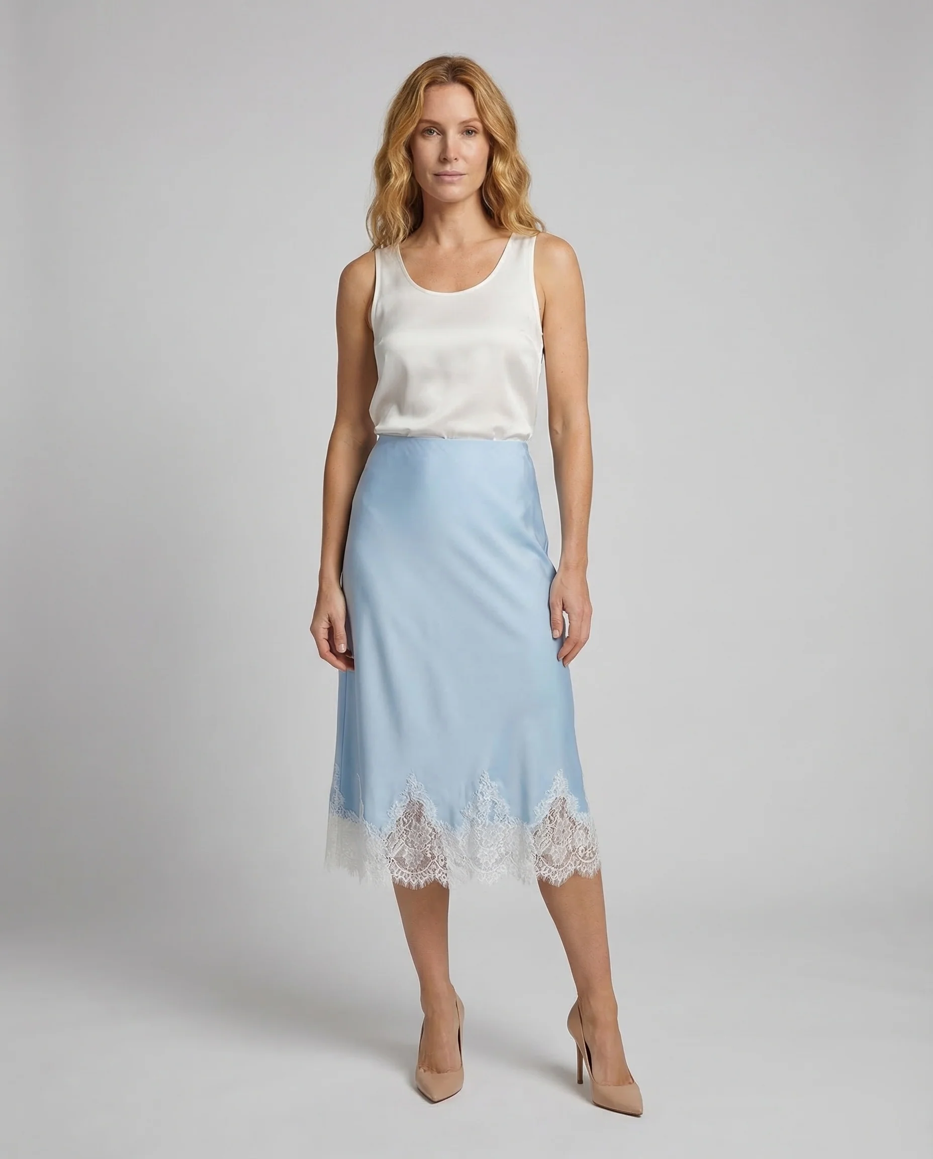 Damen Satin Neglige Slip