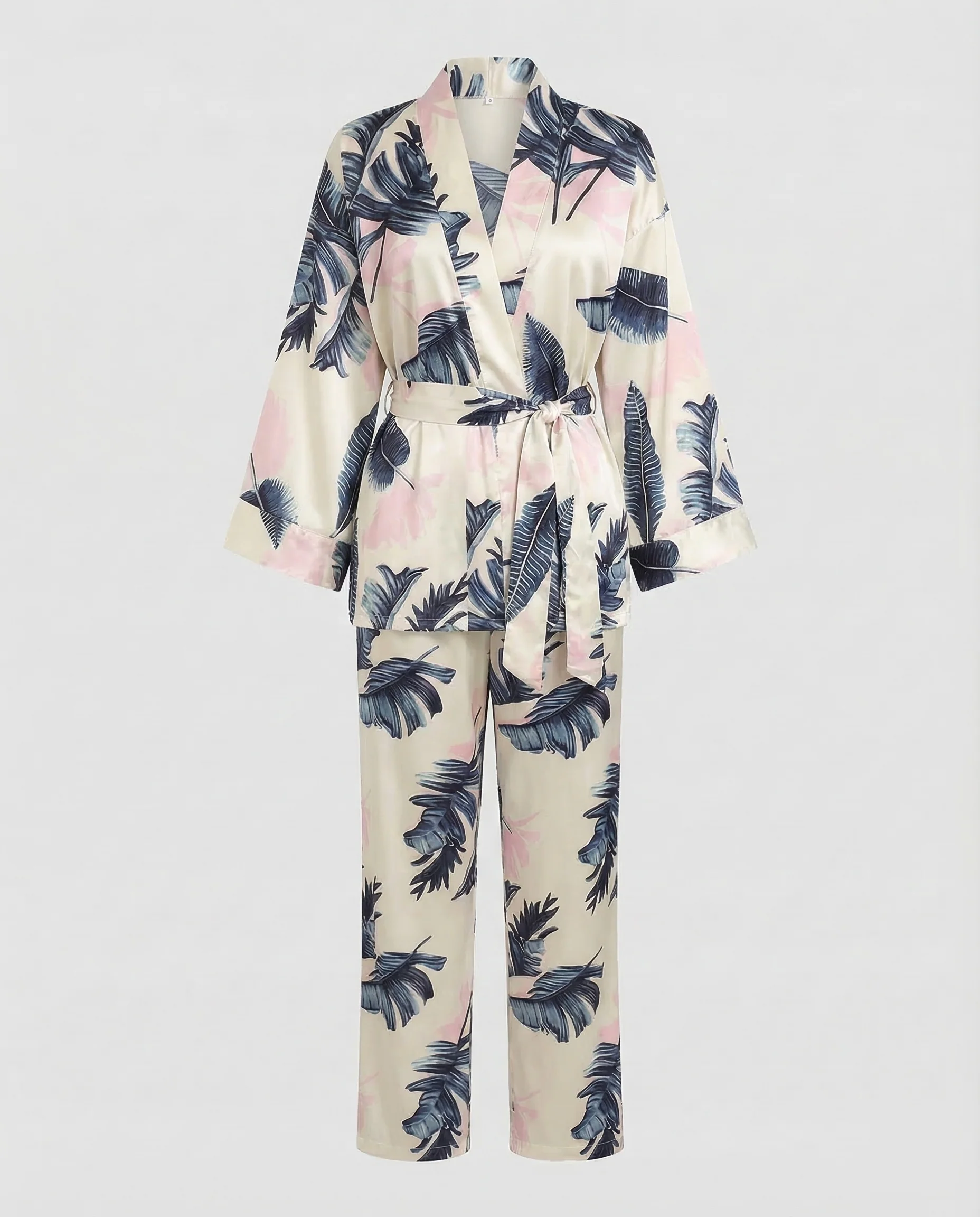 Damen Satin Pyjama Set - Image 11