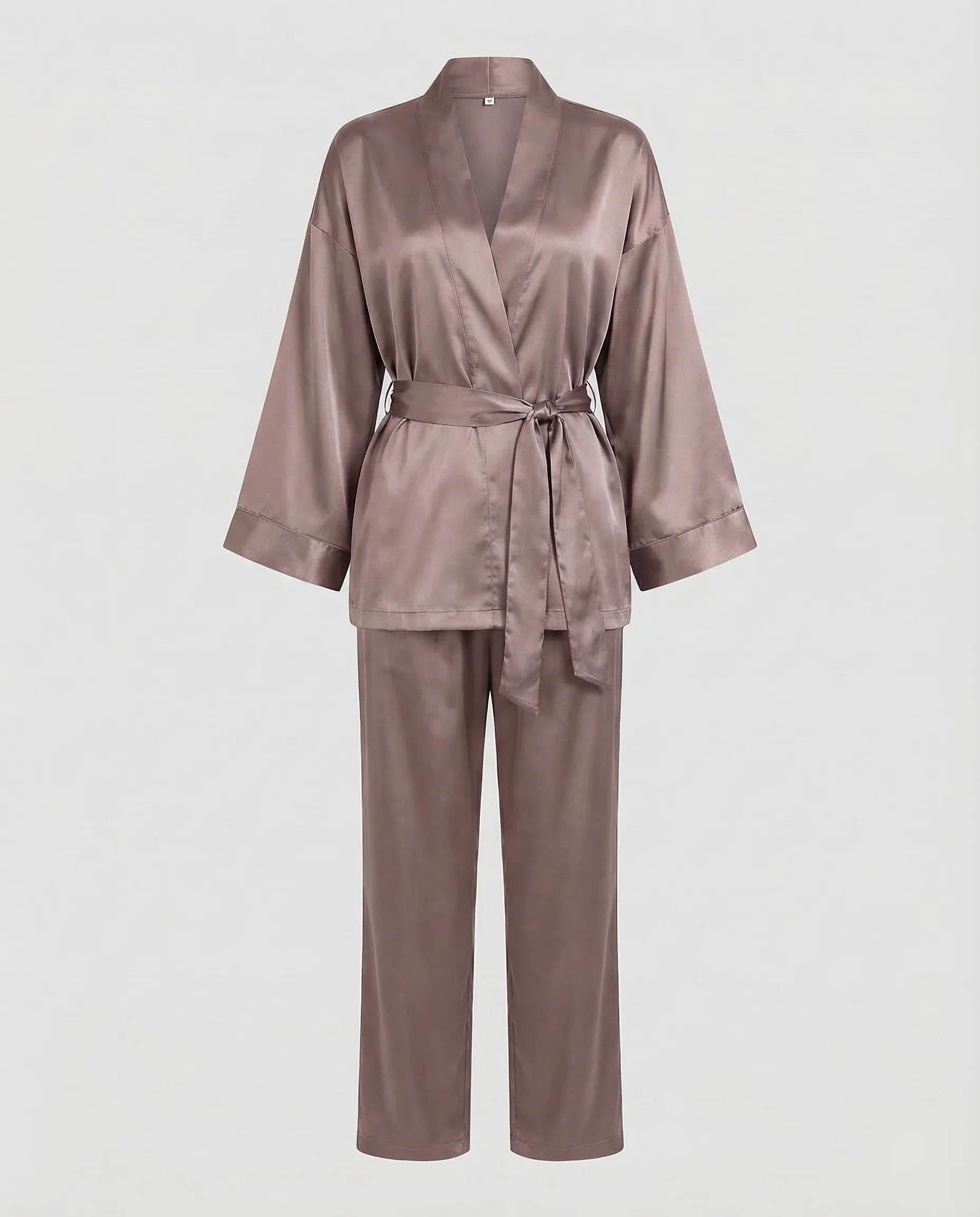Damen Satin Pyjama Set - Image 13