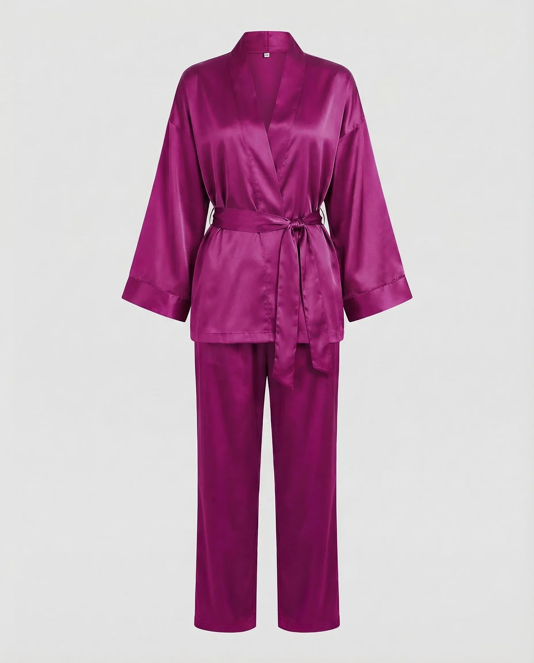 Damen Satin Pyjama Set - Image 16