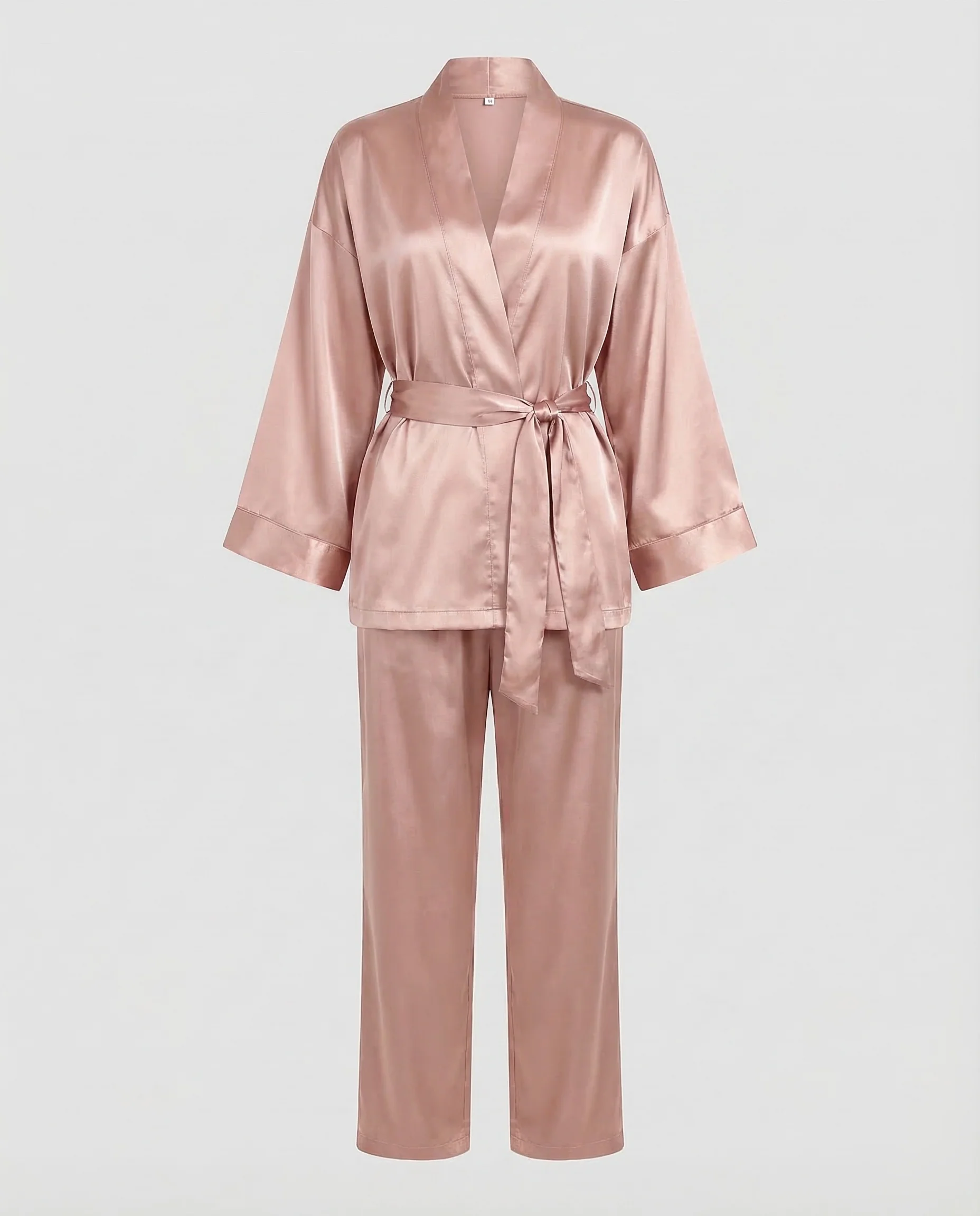 Damen Satin Pyjama Set - Image 9