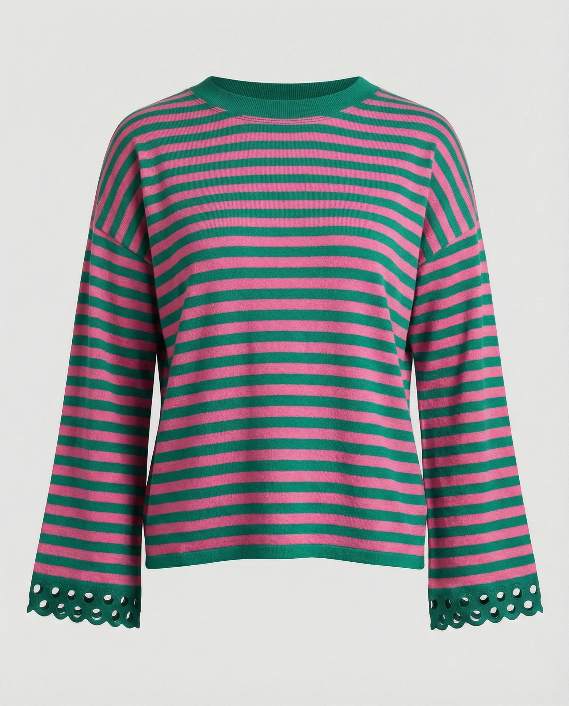 Strickpullover Damen Oversize Maritim - Image 6