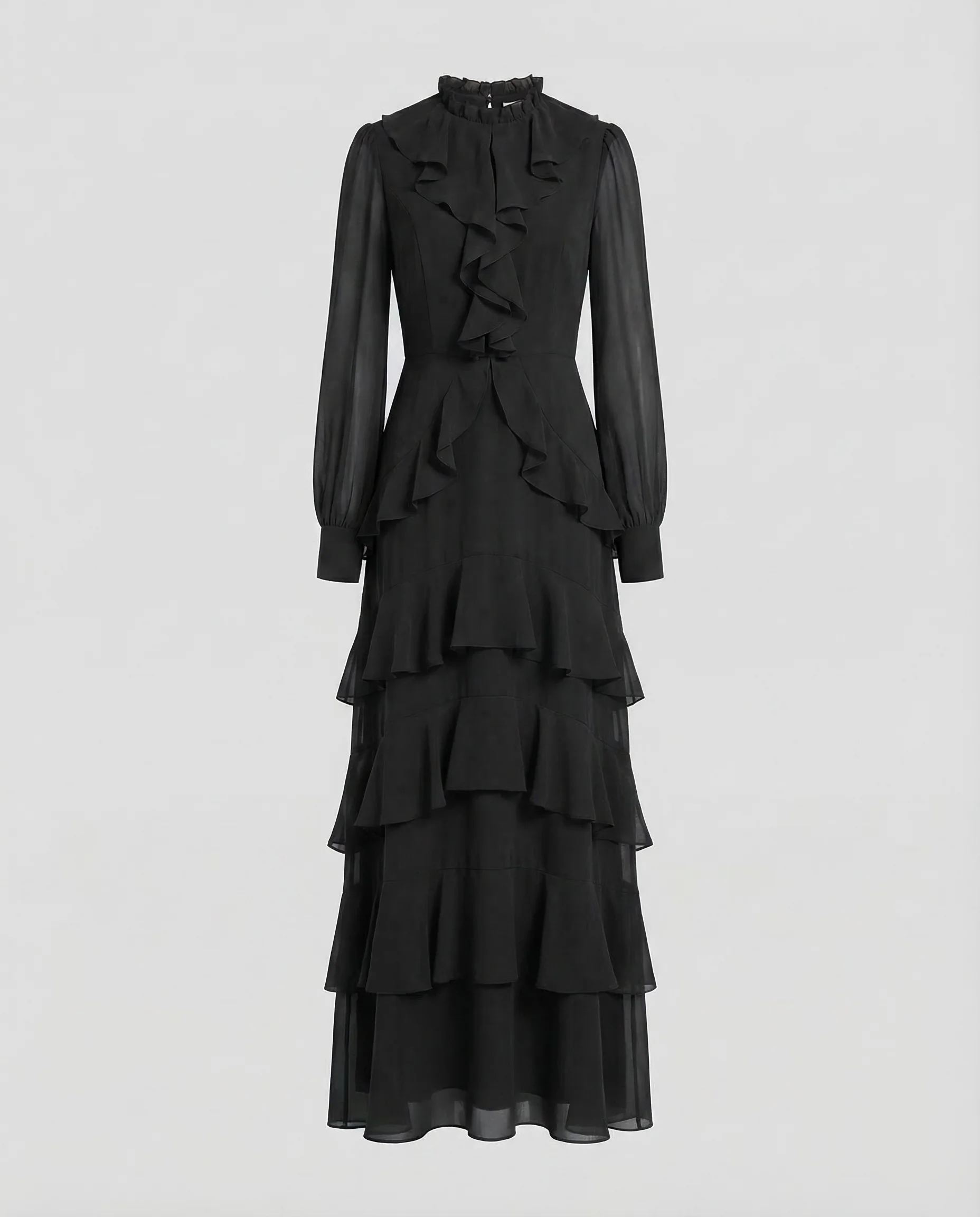 Maxikleid Sommer Damen Chiffon - Image 6