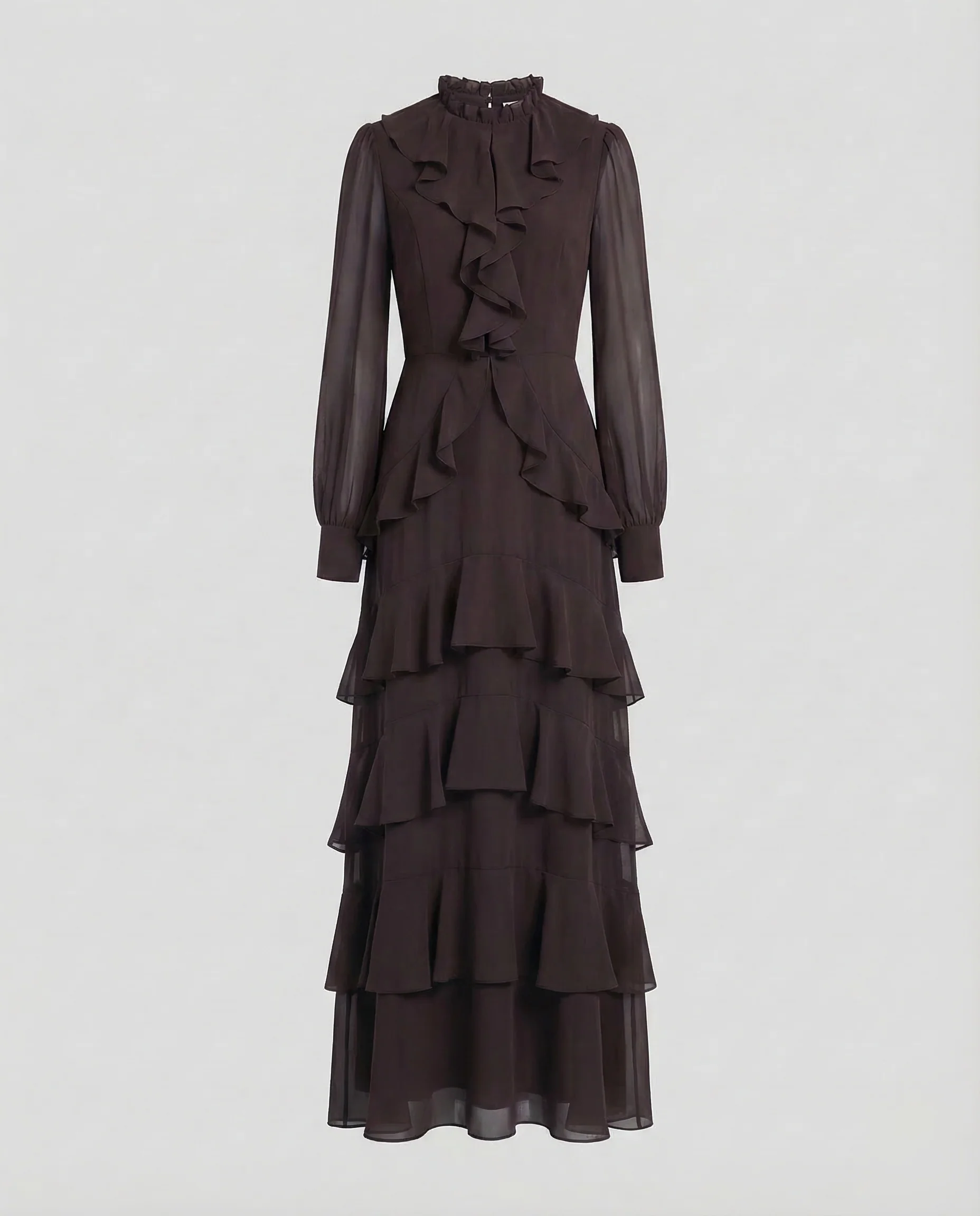 Maxikleid Sommer Damen Chiffon - Image 7