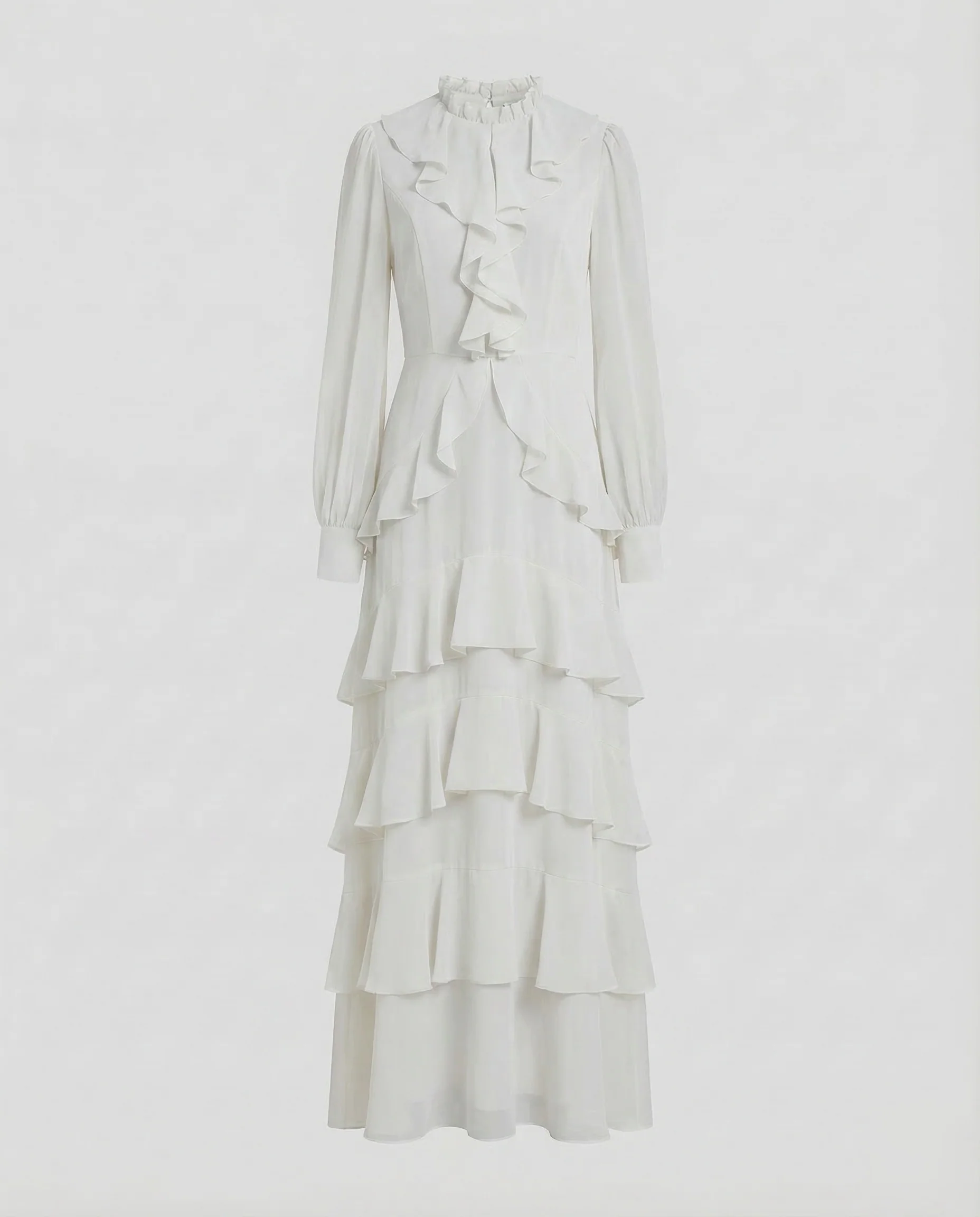 Maxikleid Sommer Damen Chiffon - Image 9