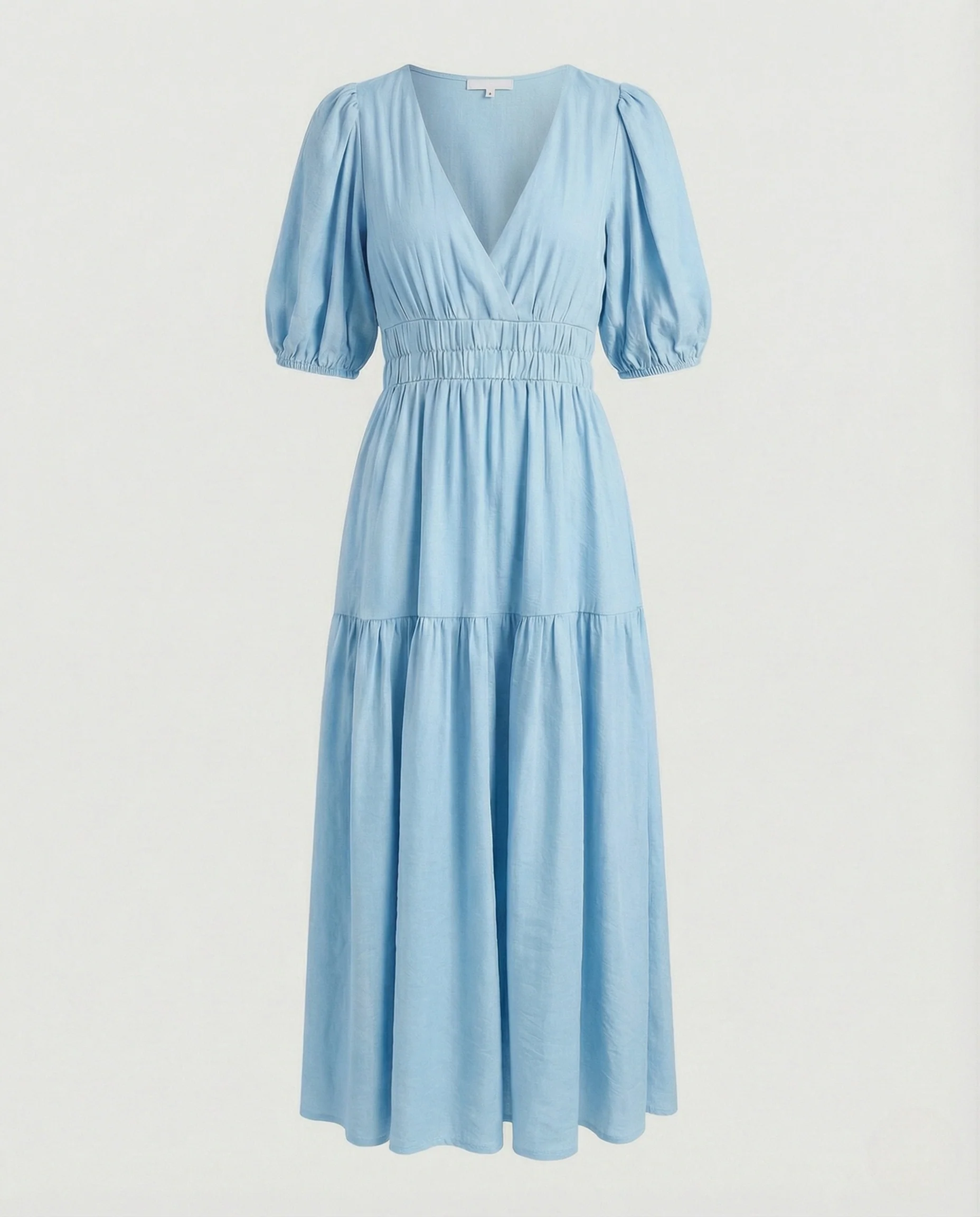 Maxikleid Damen Hemdblusen Stil - Image 6