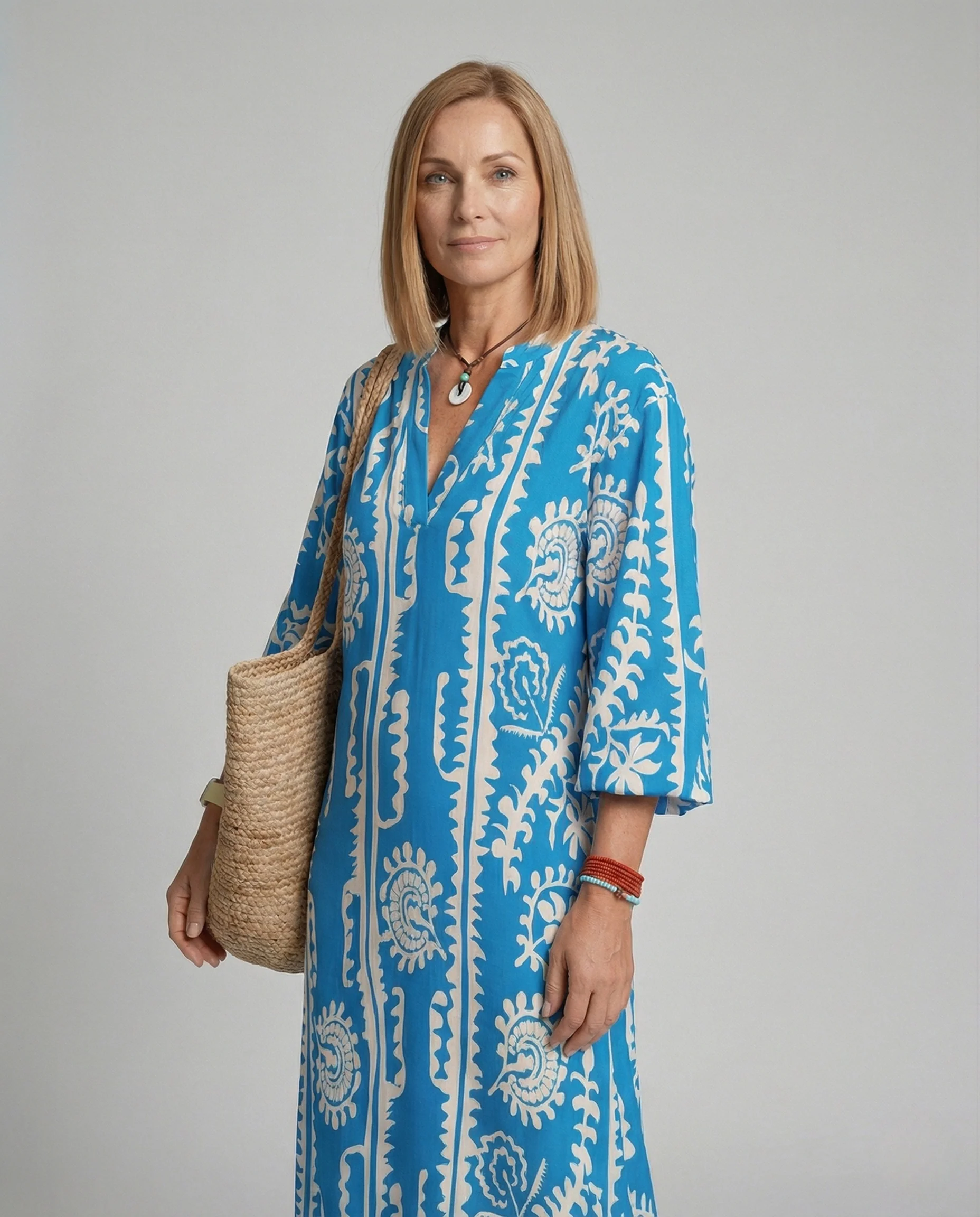 Damen Maxikleid Boho Sommer - Image 2