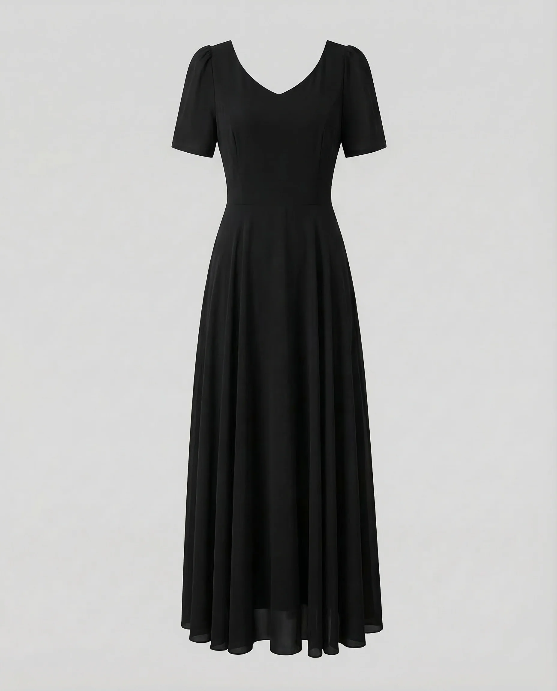 Damen Maxikleid Marmorprint - Image 8
