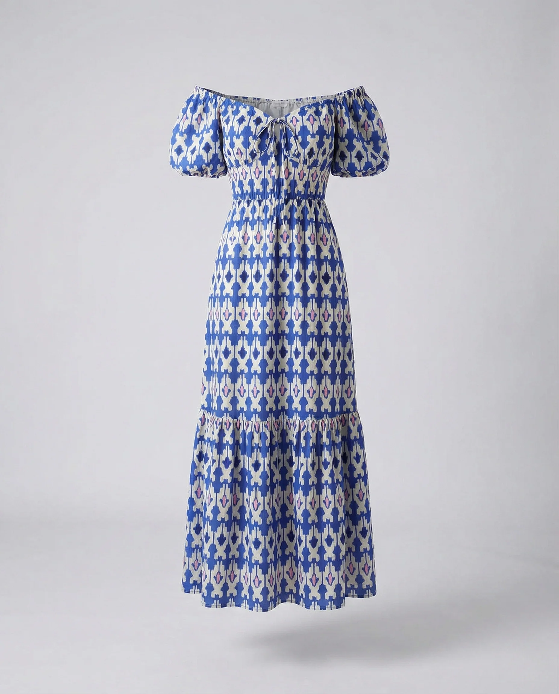 Damen Maxikleid mit Carmenausschnitt - Image 5