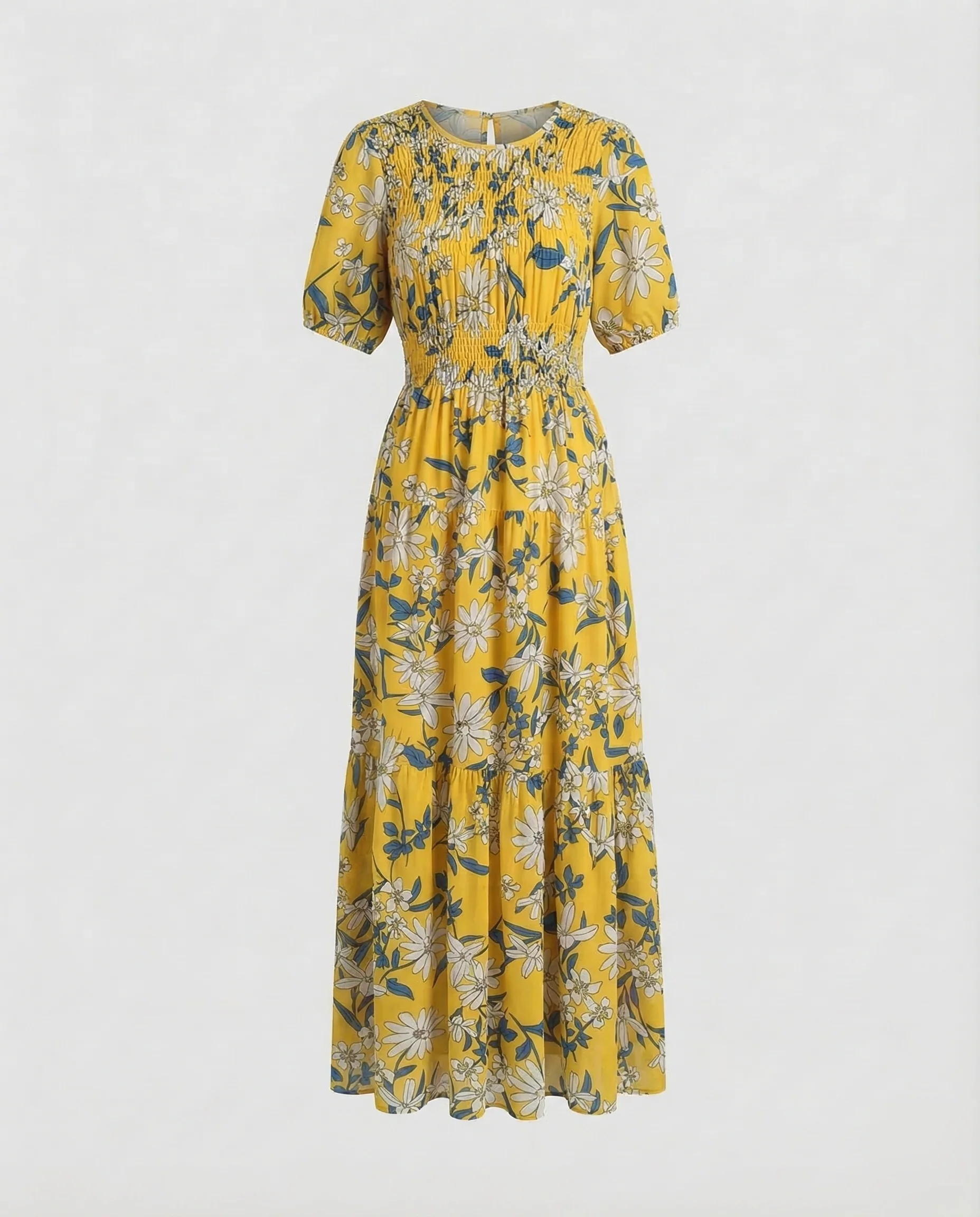 Damen Maxikleid Ethno Print - Image 11