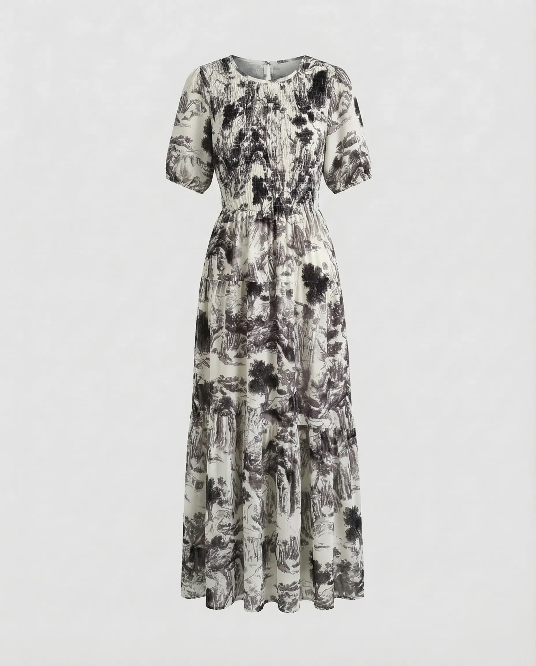 Damen Maxikleid Ethno Print - Image 22