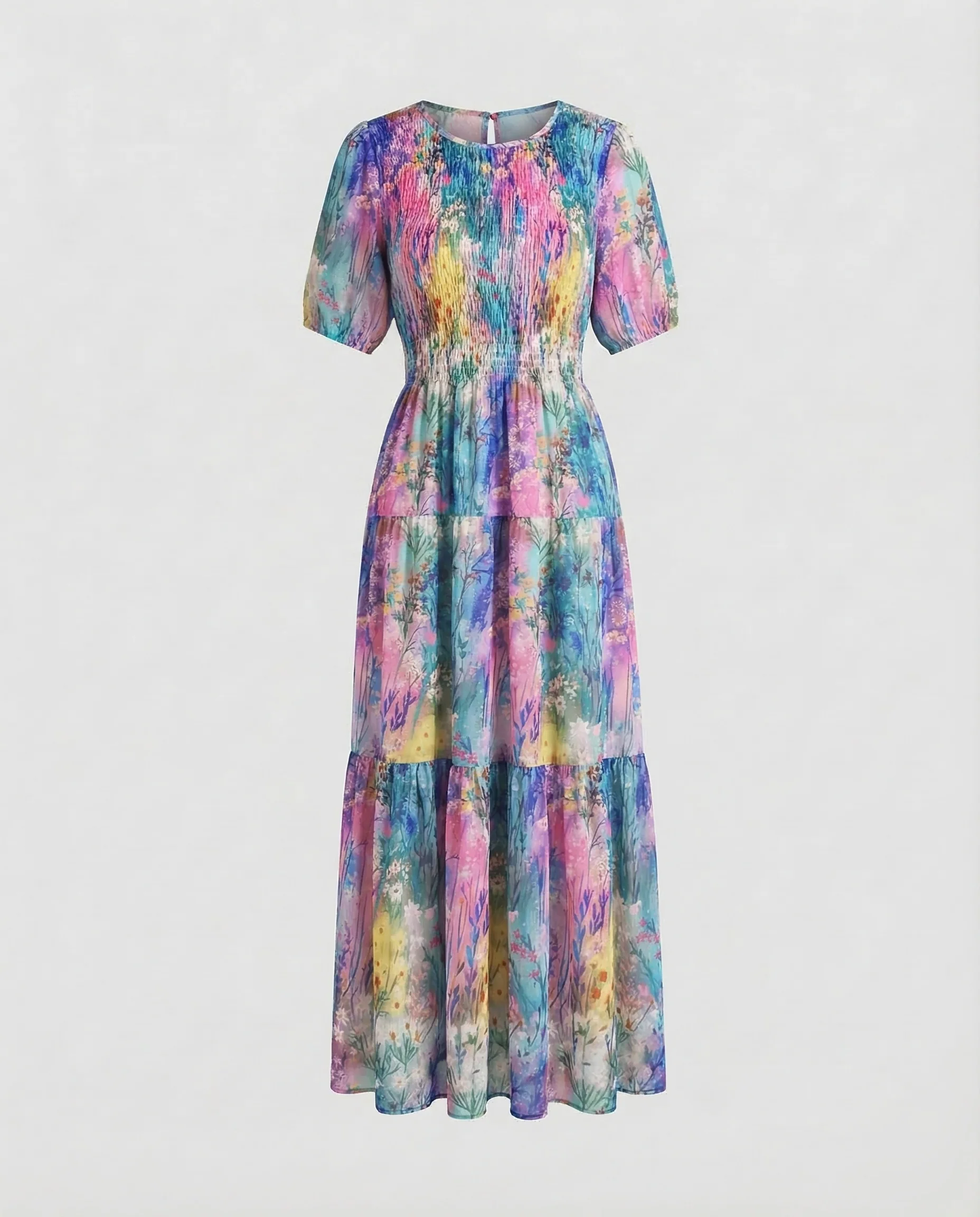 Damen Maxikleid Ethno Print - Image 25