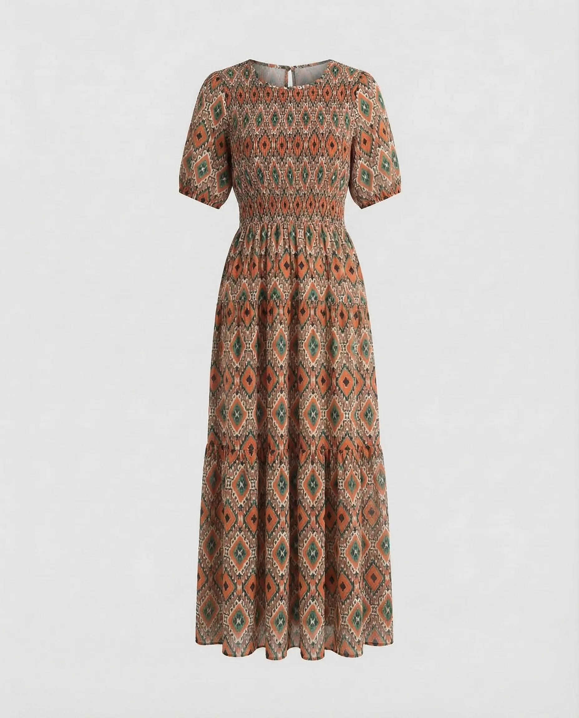 Damen Maxikleid Ethno Print - Image 9