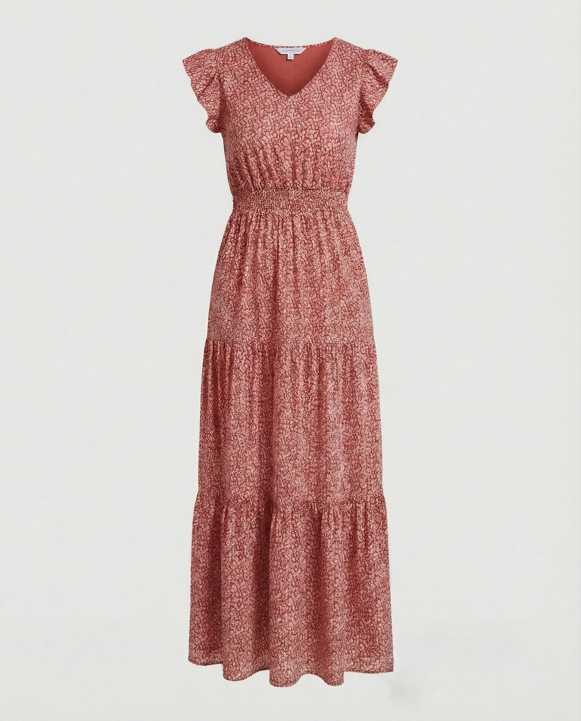 Damen Maxikleid Sommer Smock Oberteil - Image 7