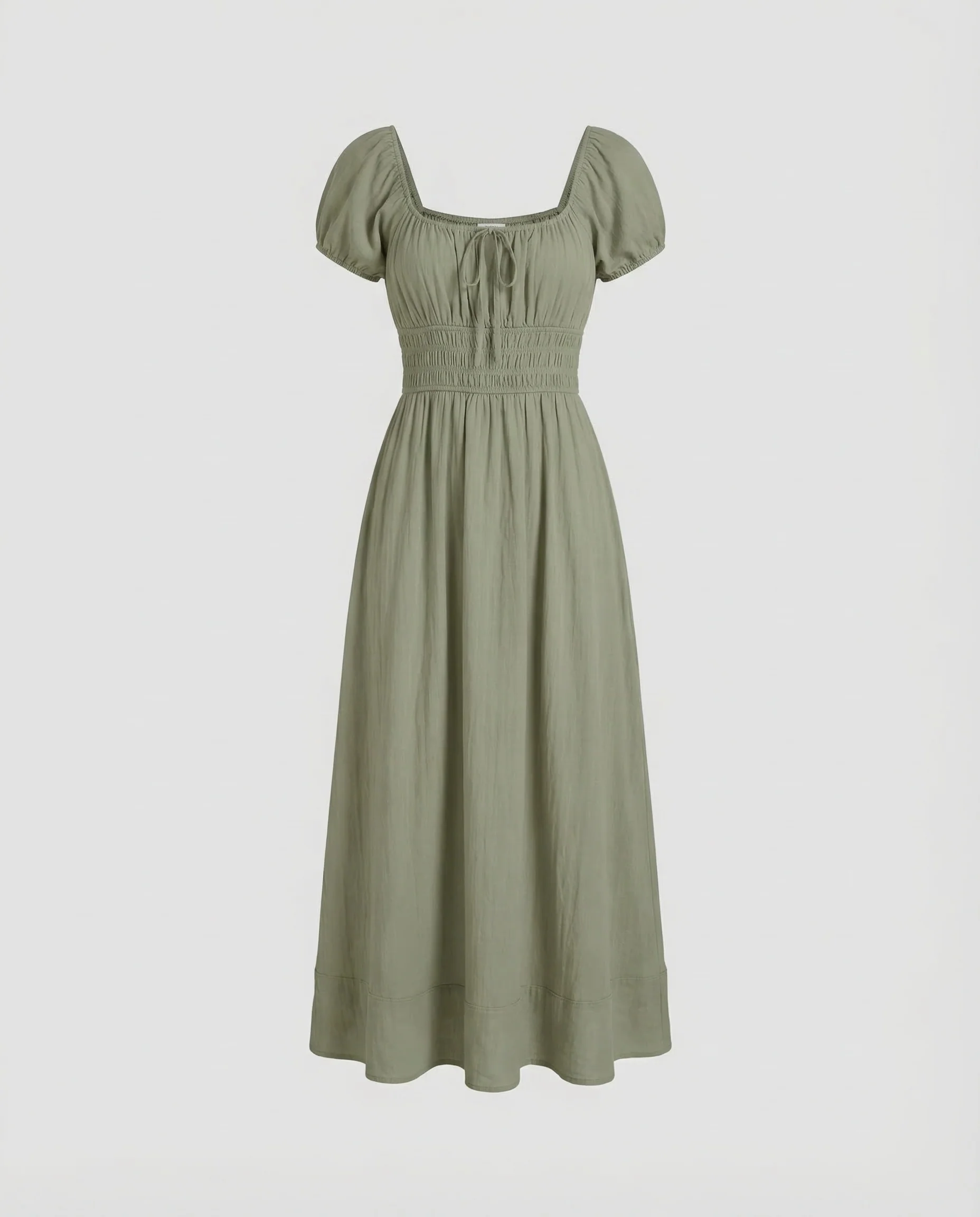 Damen Maxikleid Puffärmel - Image 5