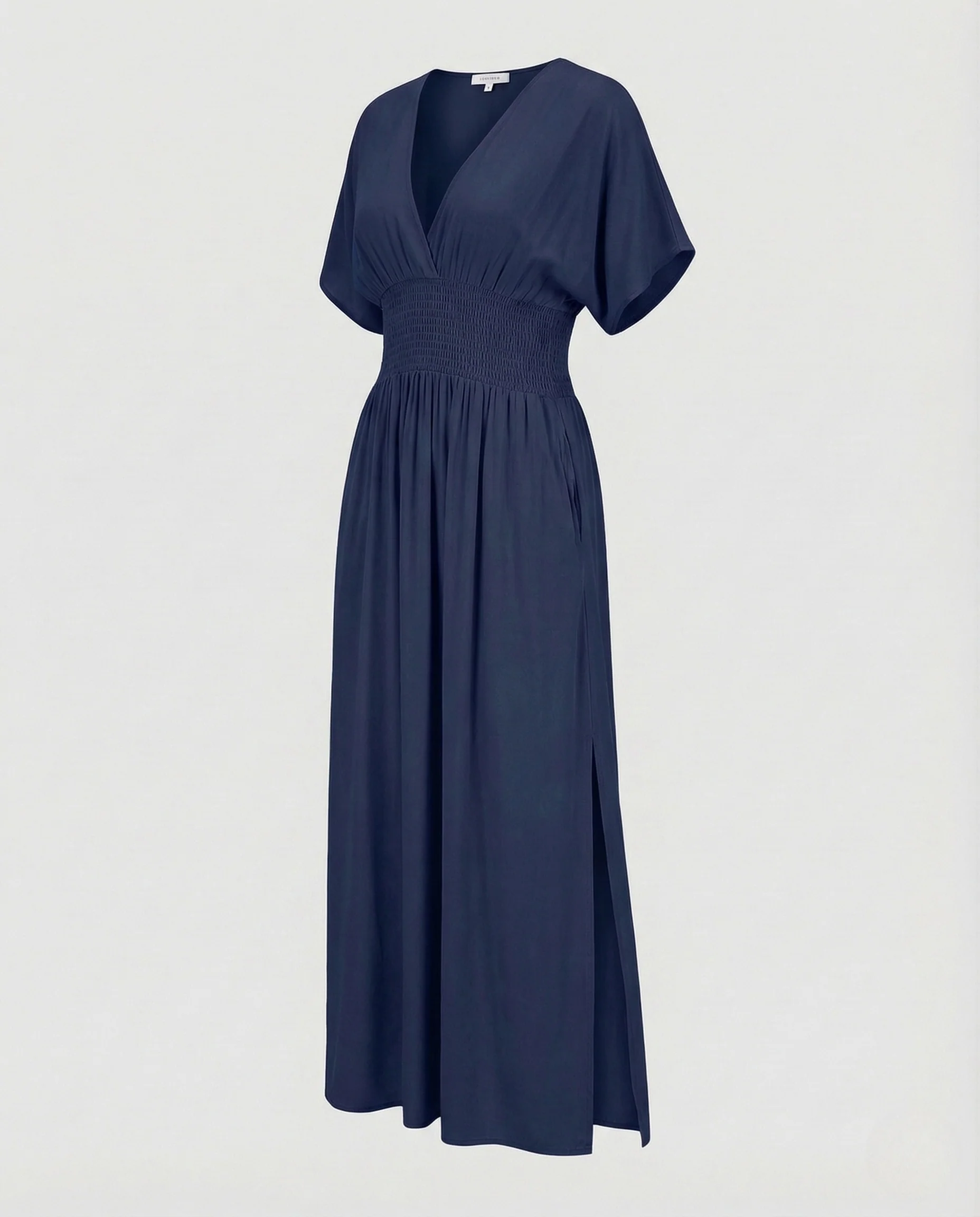 Damen Maxikleid mit gesmokter Taille - Image 7