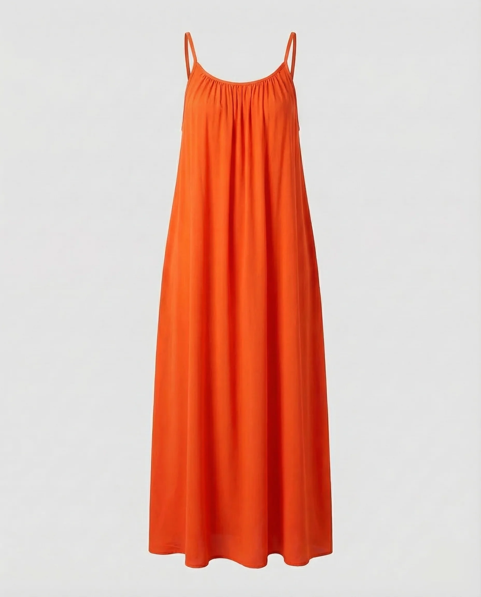 Damen Maxikleid Spaghettiträger Sommer - Image 13