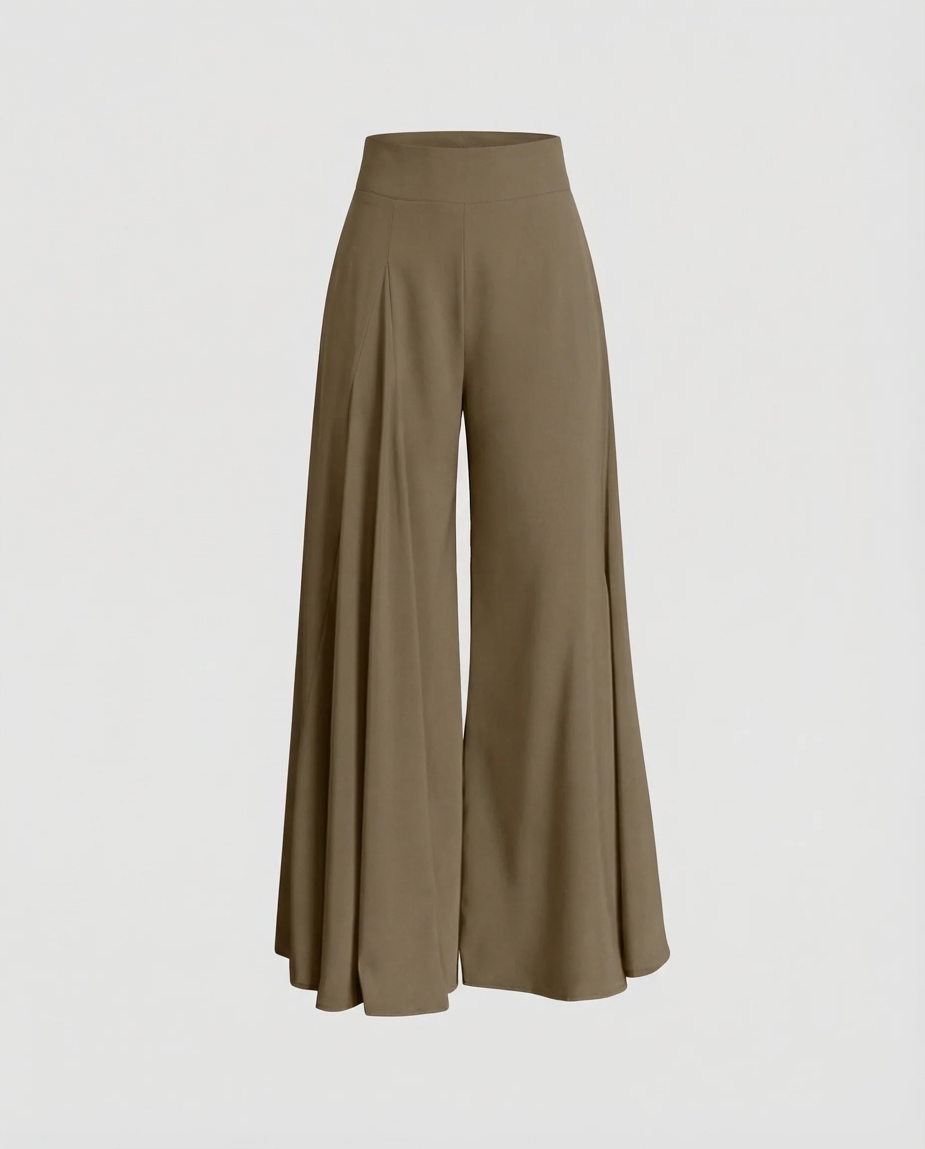 Damen Palazzo Hose Extraweit High Waist - Image 4