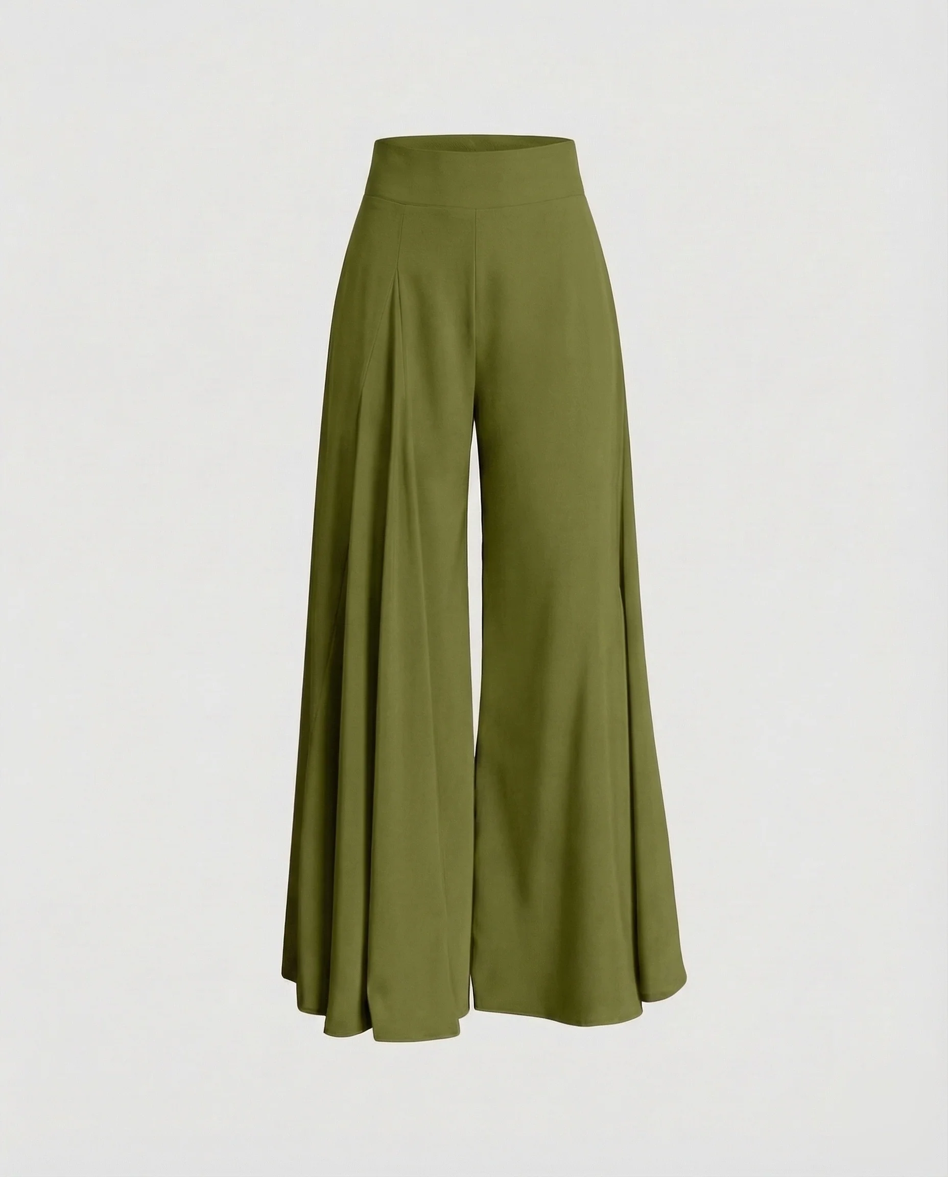 Damen Palazzo Hose Extraweit High Waist - Image 5