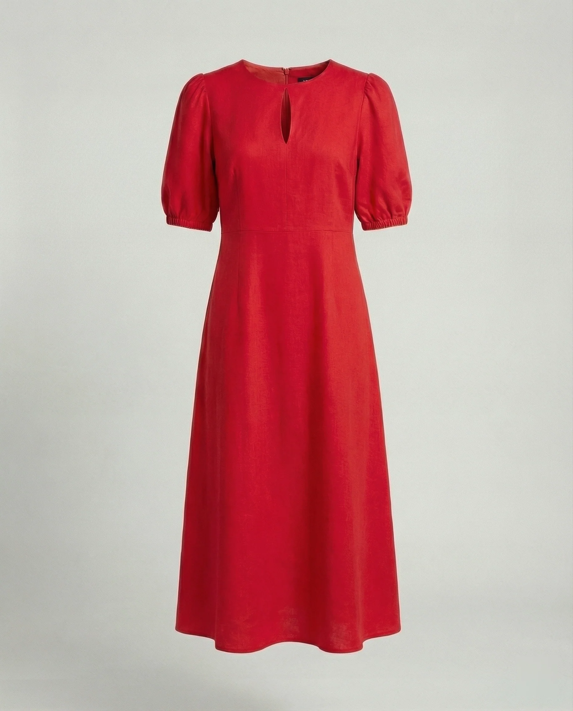 Damen Midikleid mit Ballonärmeln - Image 4