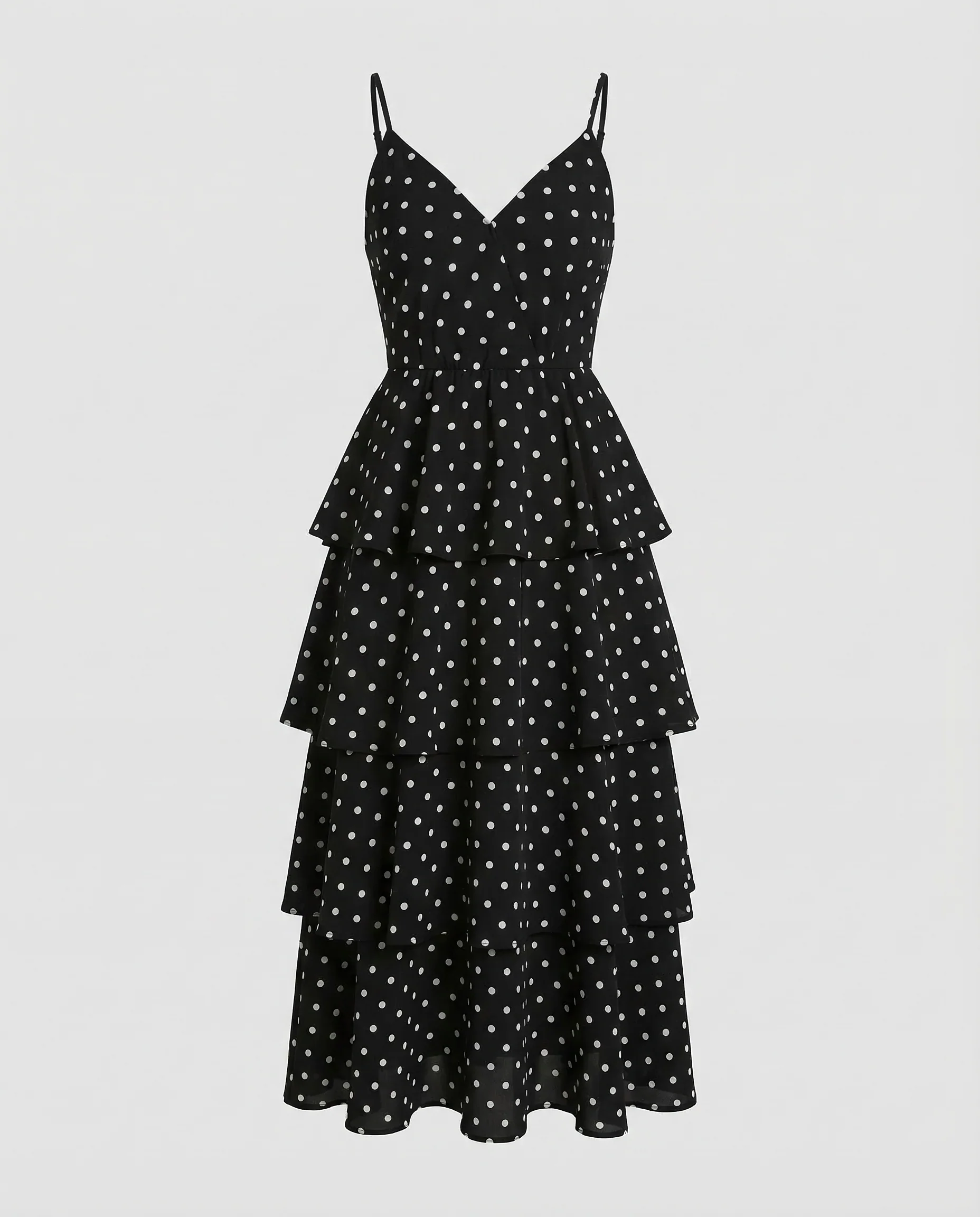 Damen Midikleid Punkte - Image 5