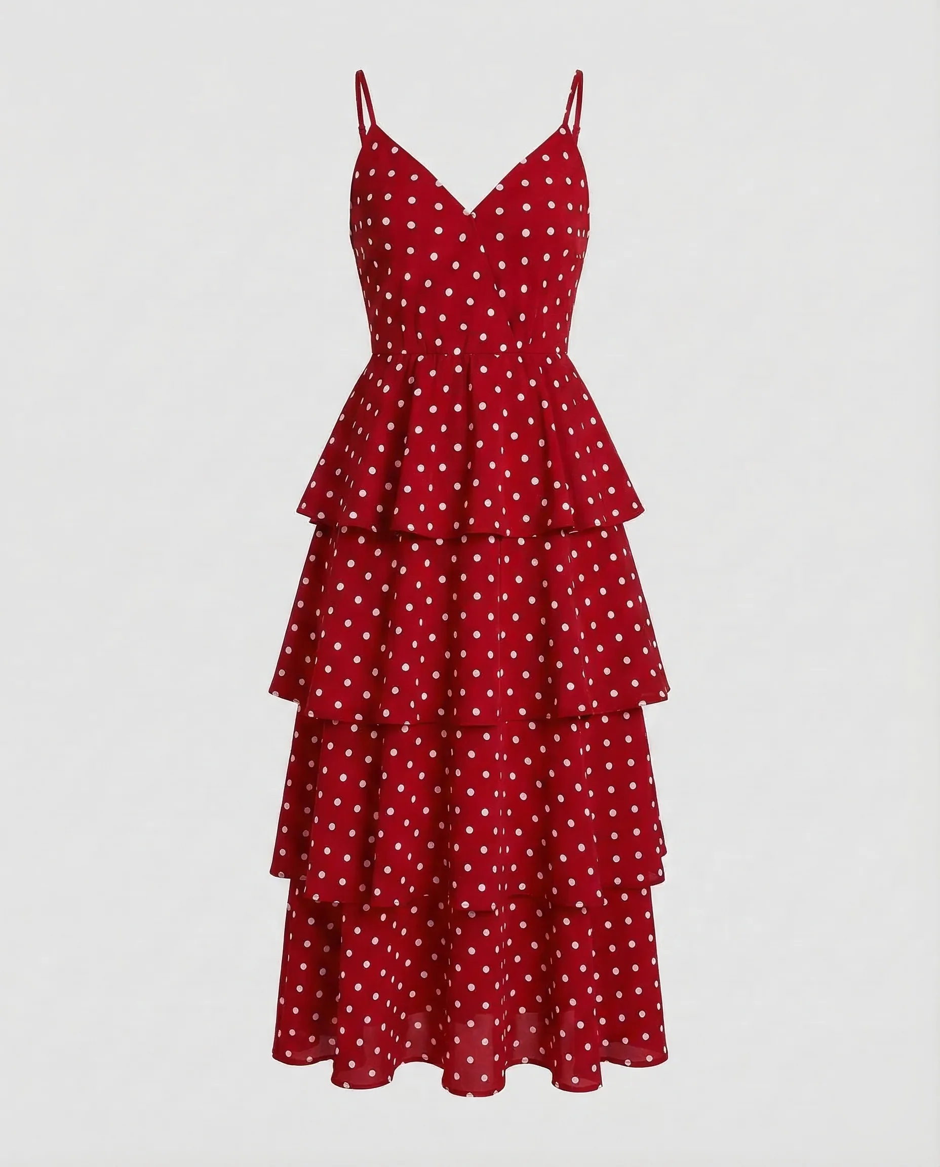 Damen Midikleid Punkte - Image 6