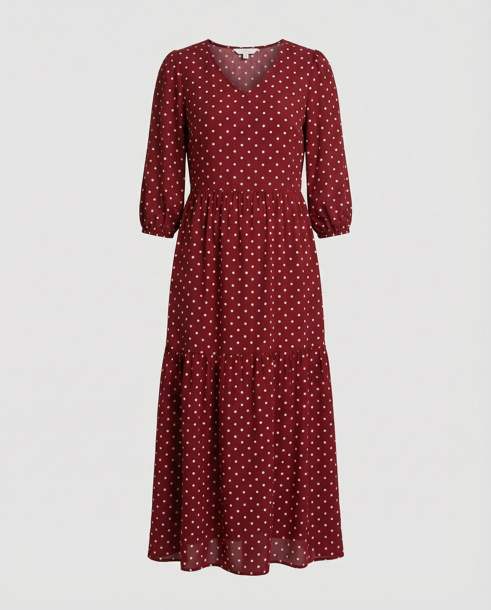 Damen Midikleid Sommer Stufenrock - Image 4