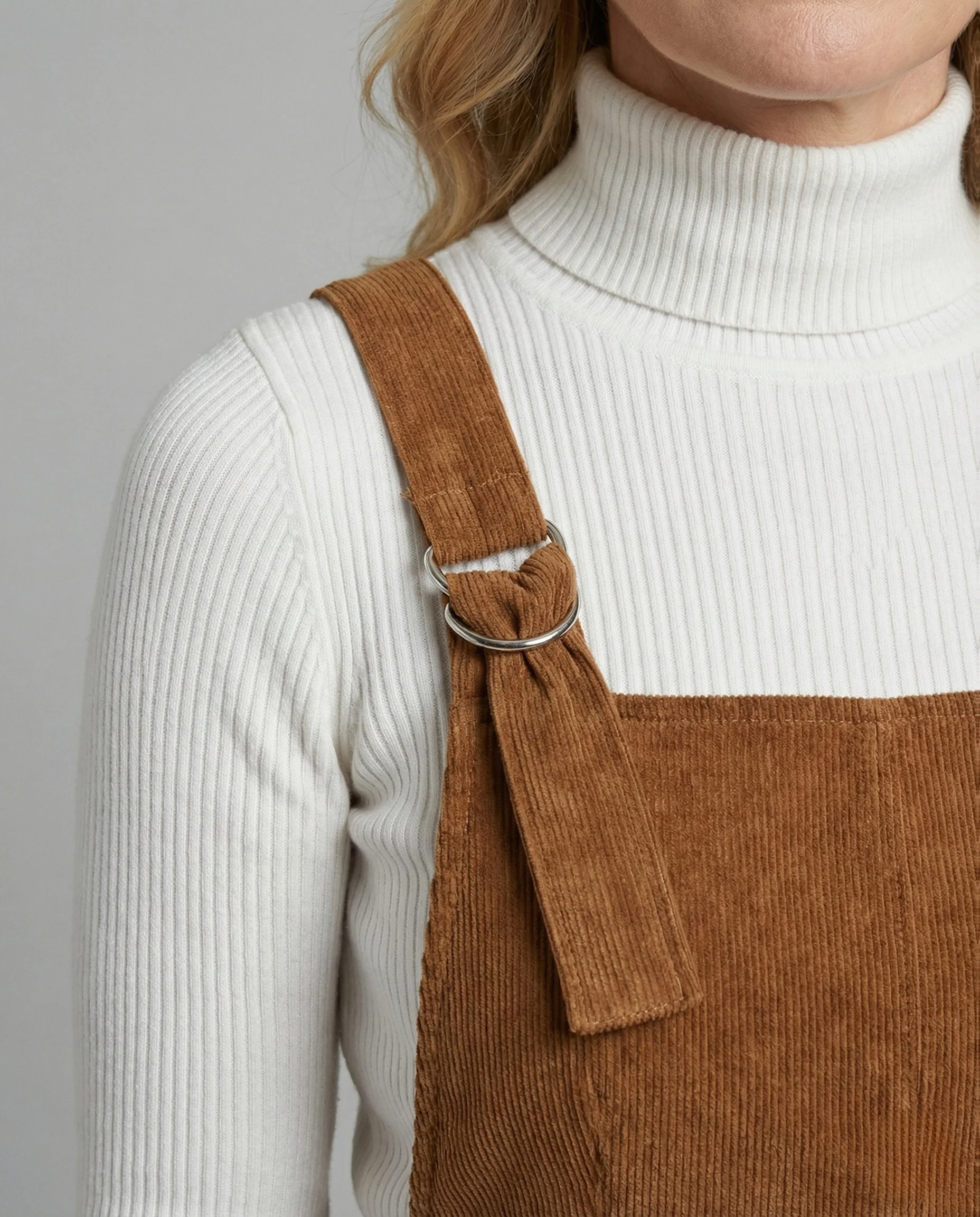 Midirock Damen Cord A-Linie - Image 4