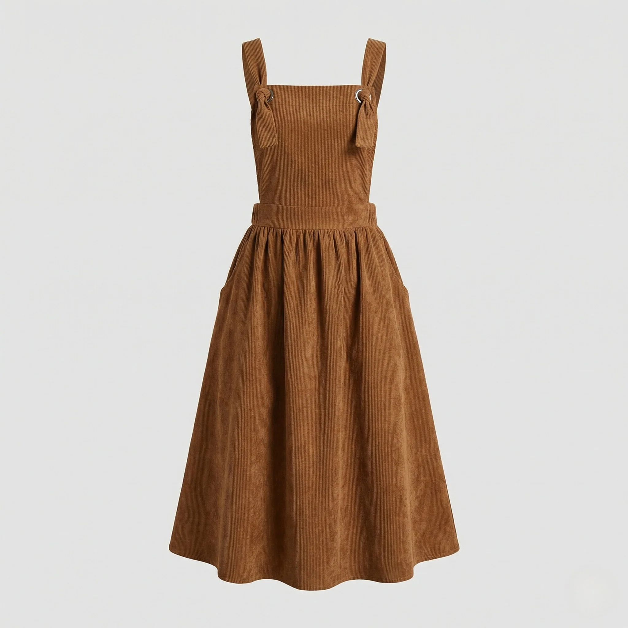 Midirock Damen Cord A-Linie - Image 5