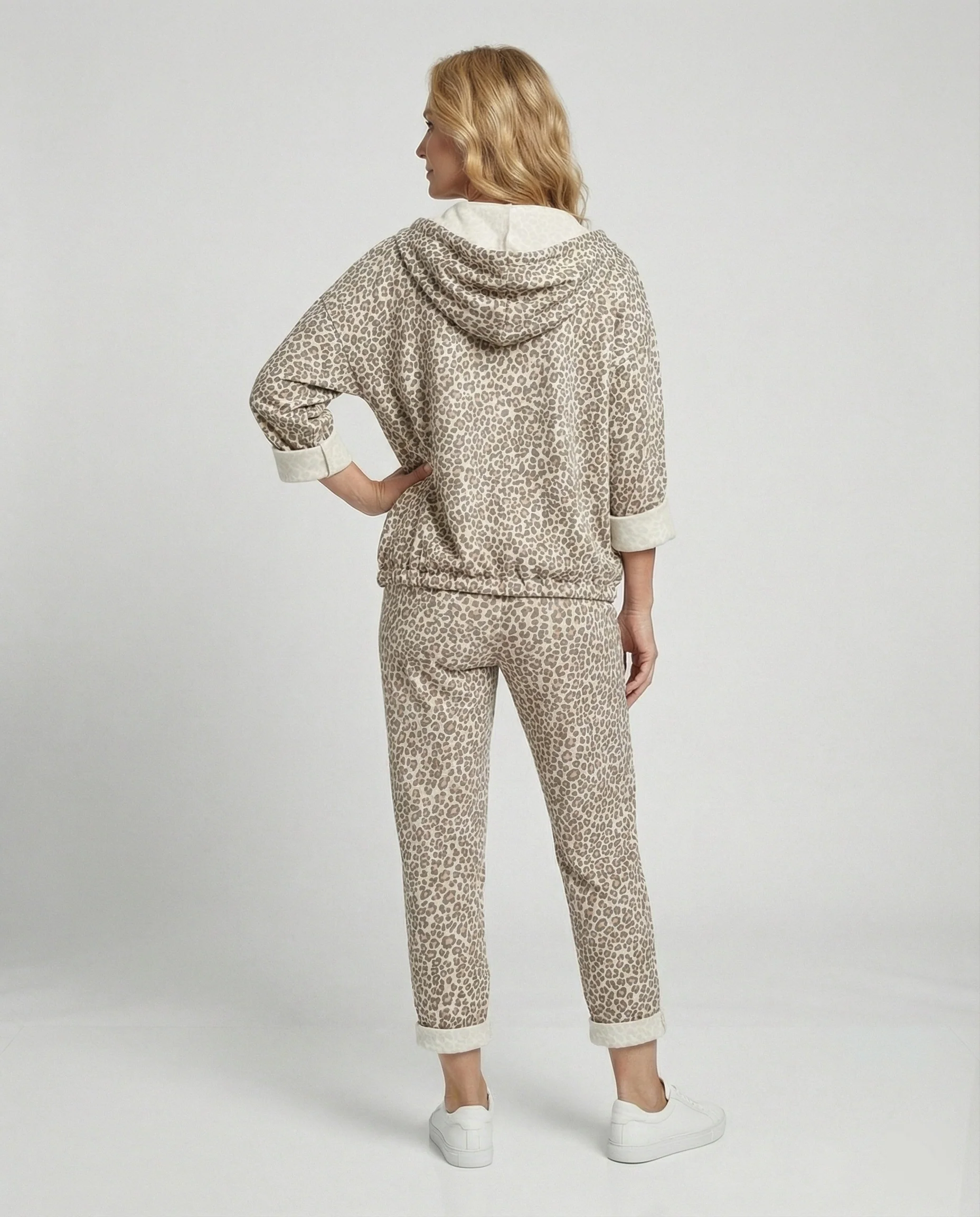 Damen Jogginganzug Set Leo Sportlich - Image 2