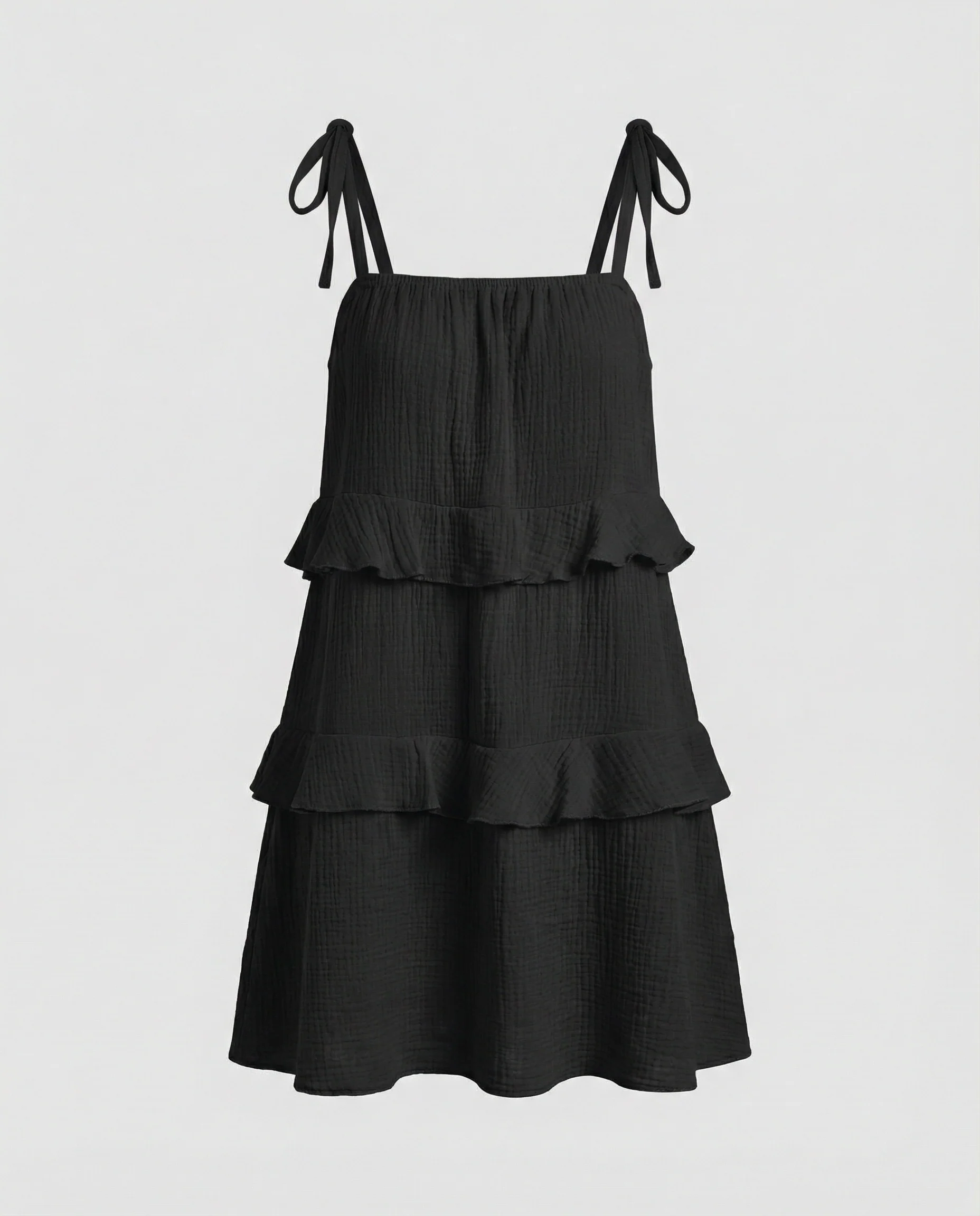 Damen Musselin Sommerkleid kurz - Image 5
