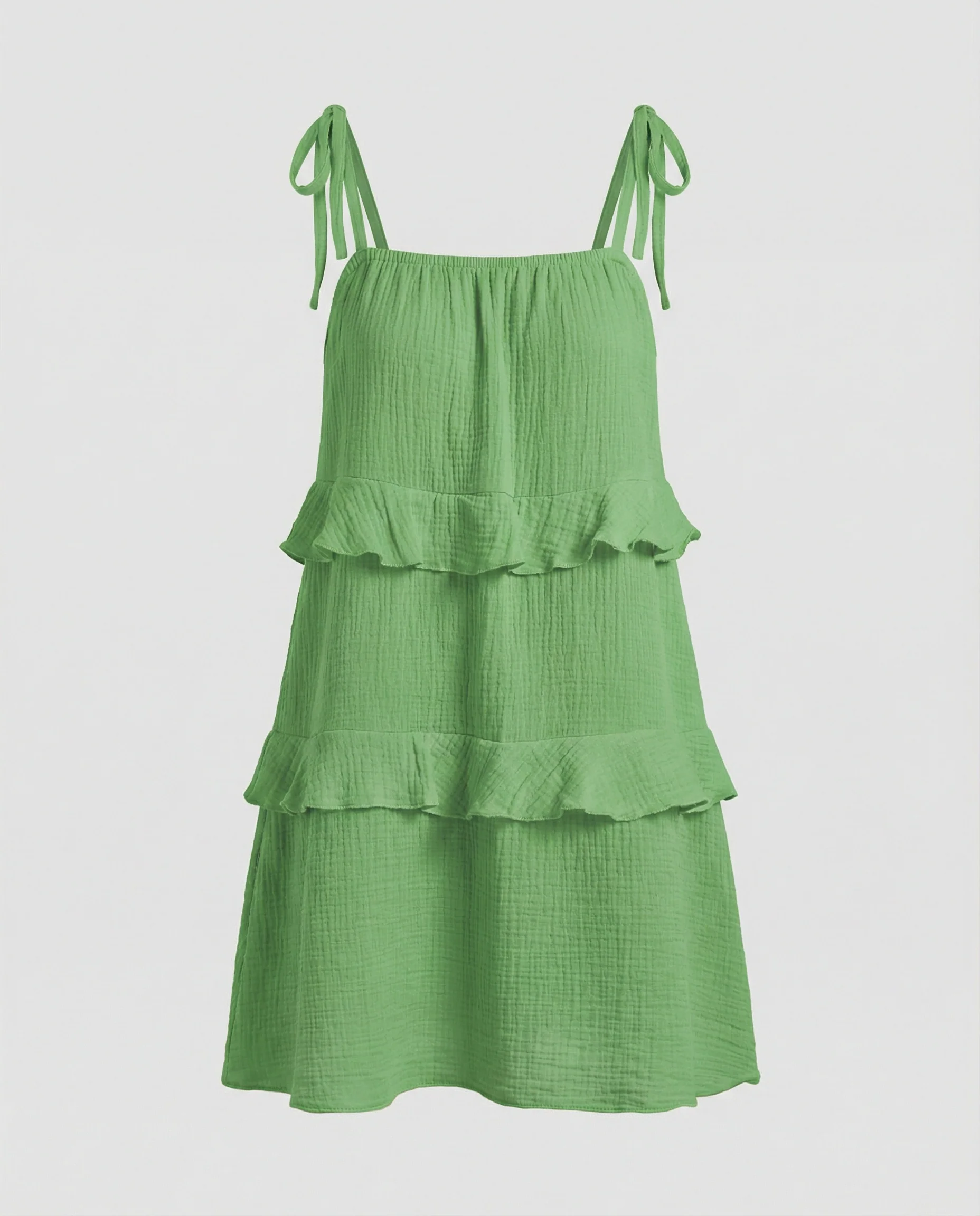Damen Musselin Sommerkleid kurz - Image 6