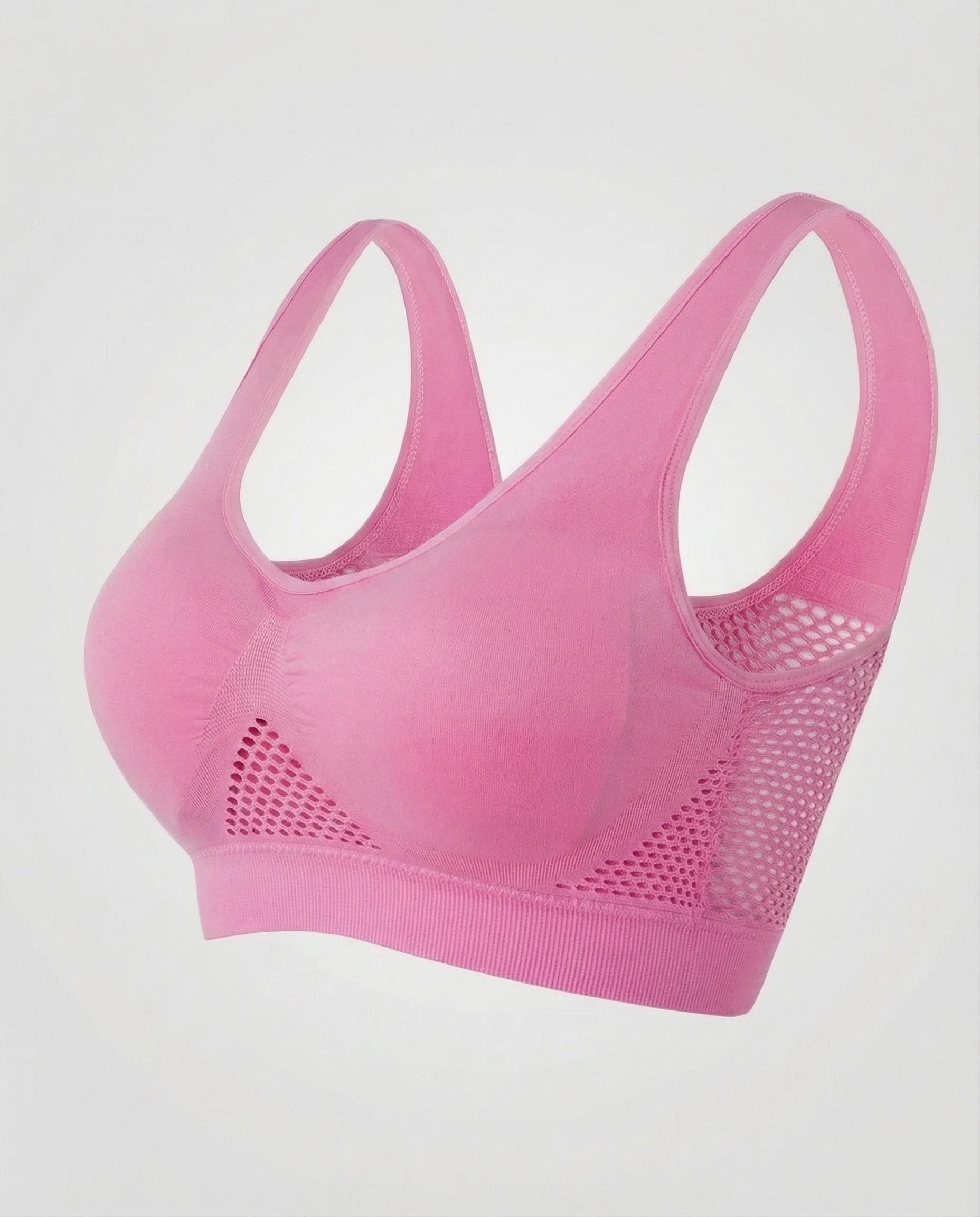 Damen Komfort BH Nahtlos Mesh - Image 6
