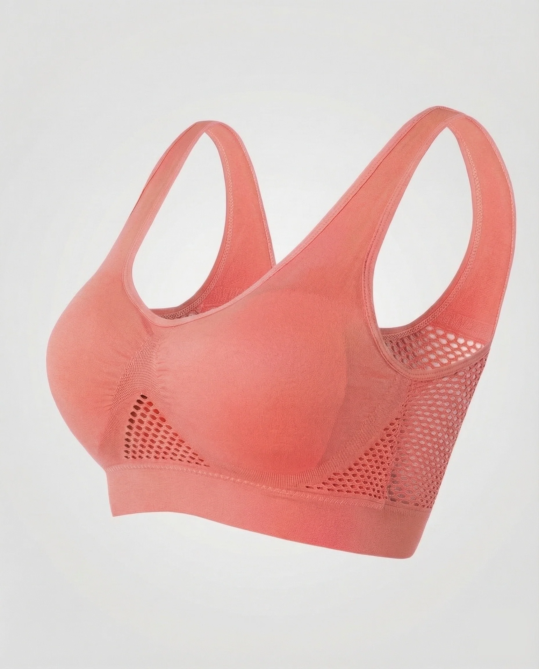Damen Komfort BH Nahtlos Mesh - Image 9