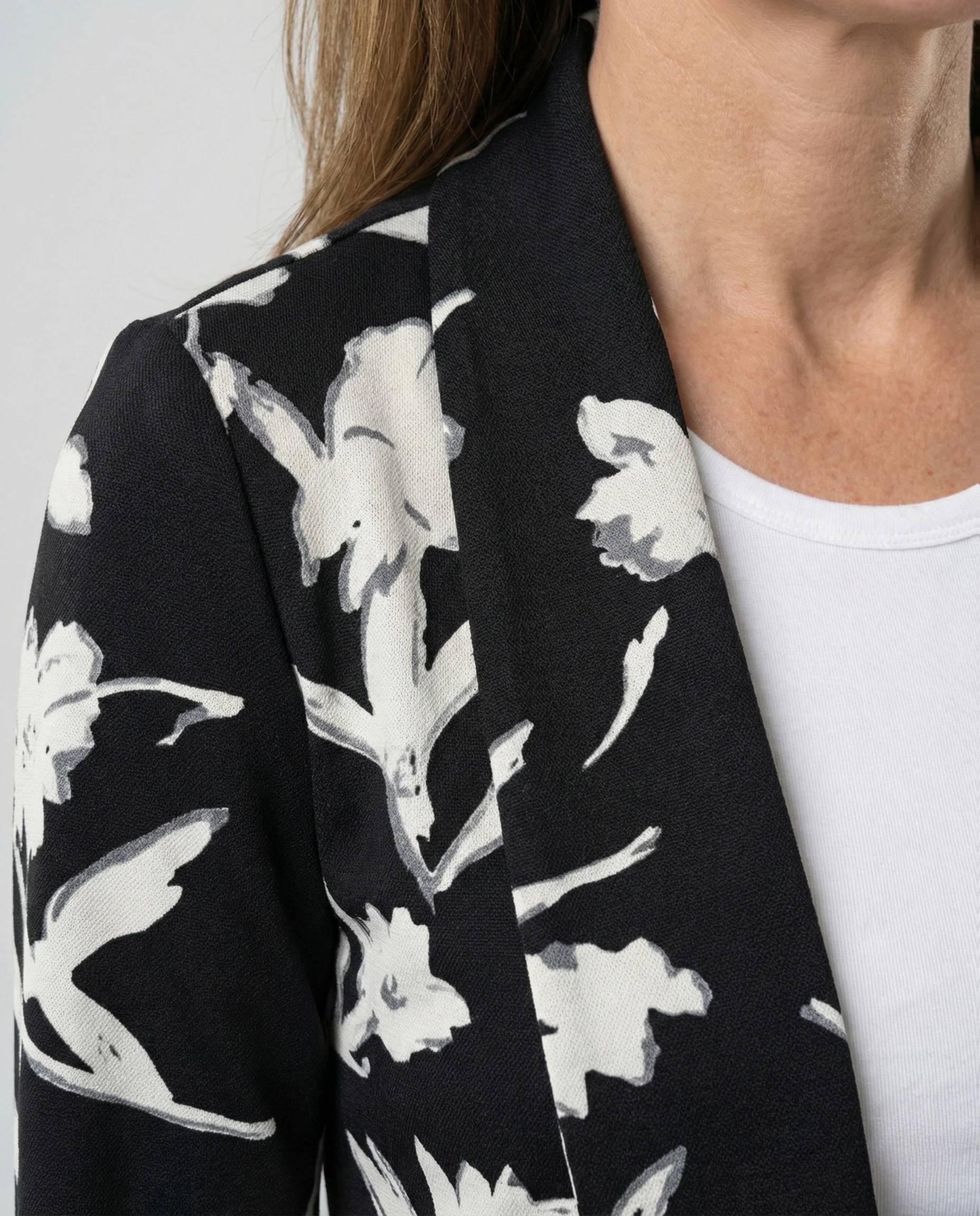 Damen Blazer Jersey Floral - Image 3