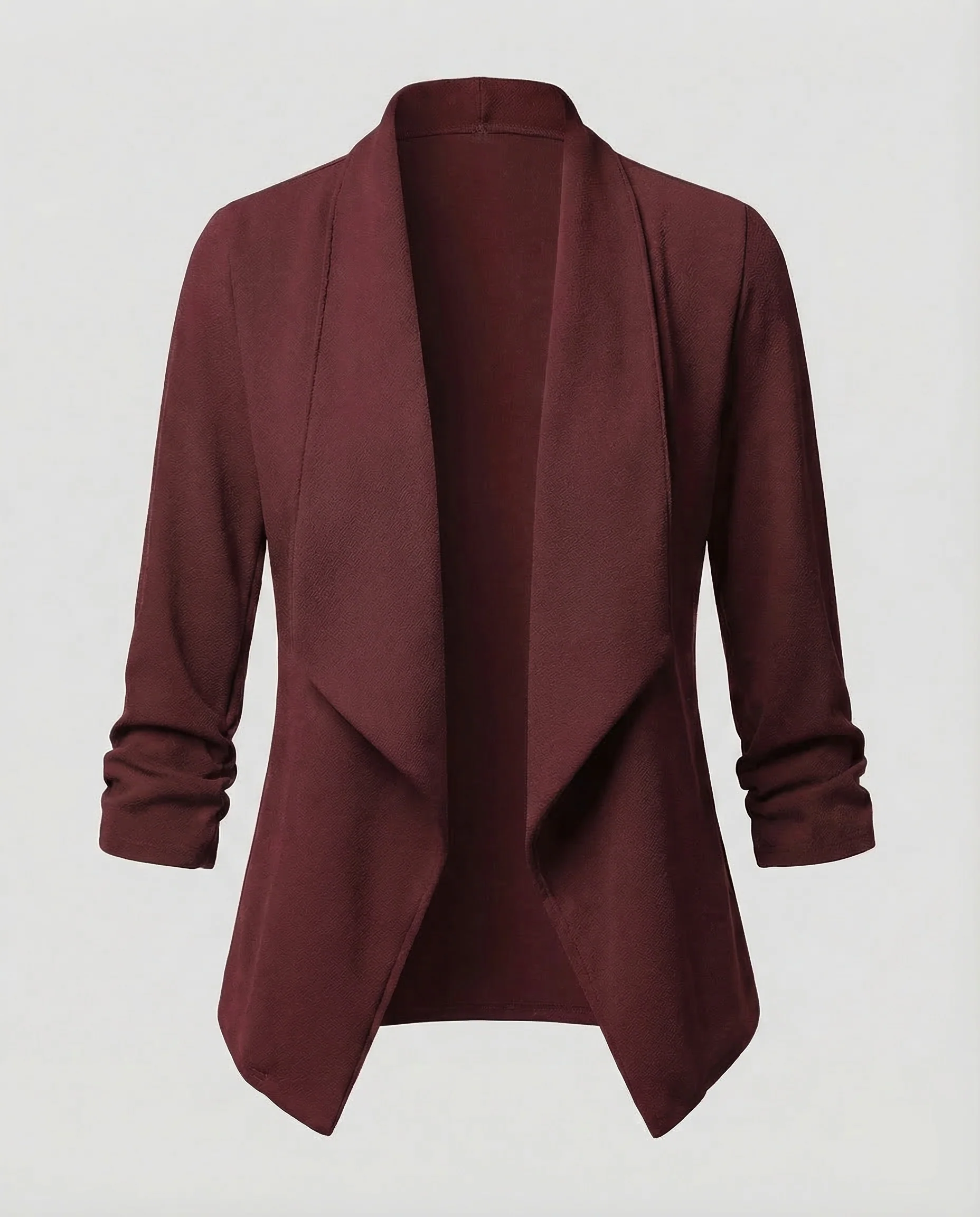 Damen Wasserfall Blazer Strick - Image 10