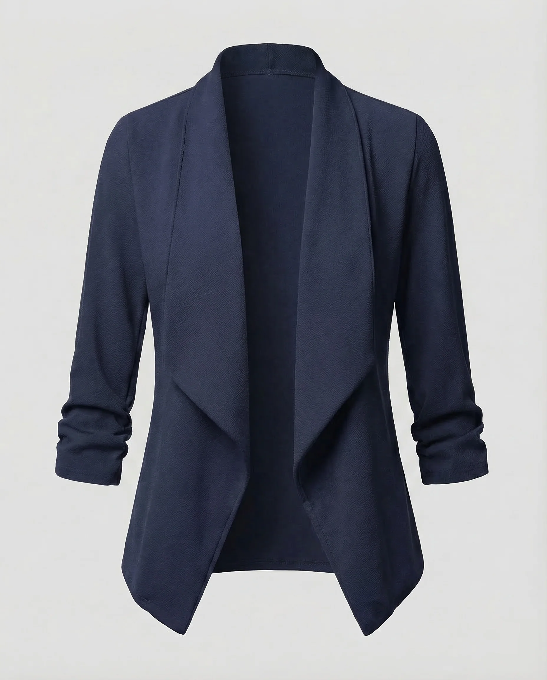 Damen Wasserfall Blazer Strick - Image 11