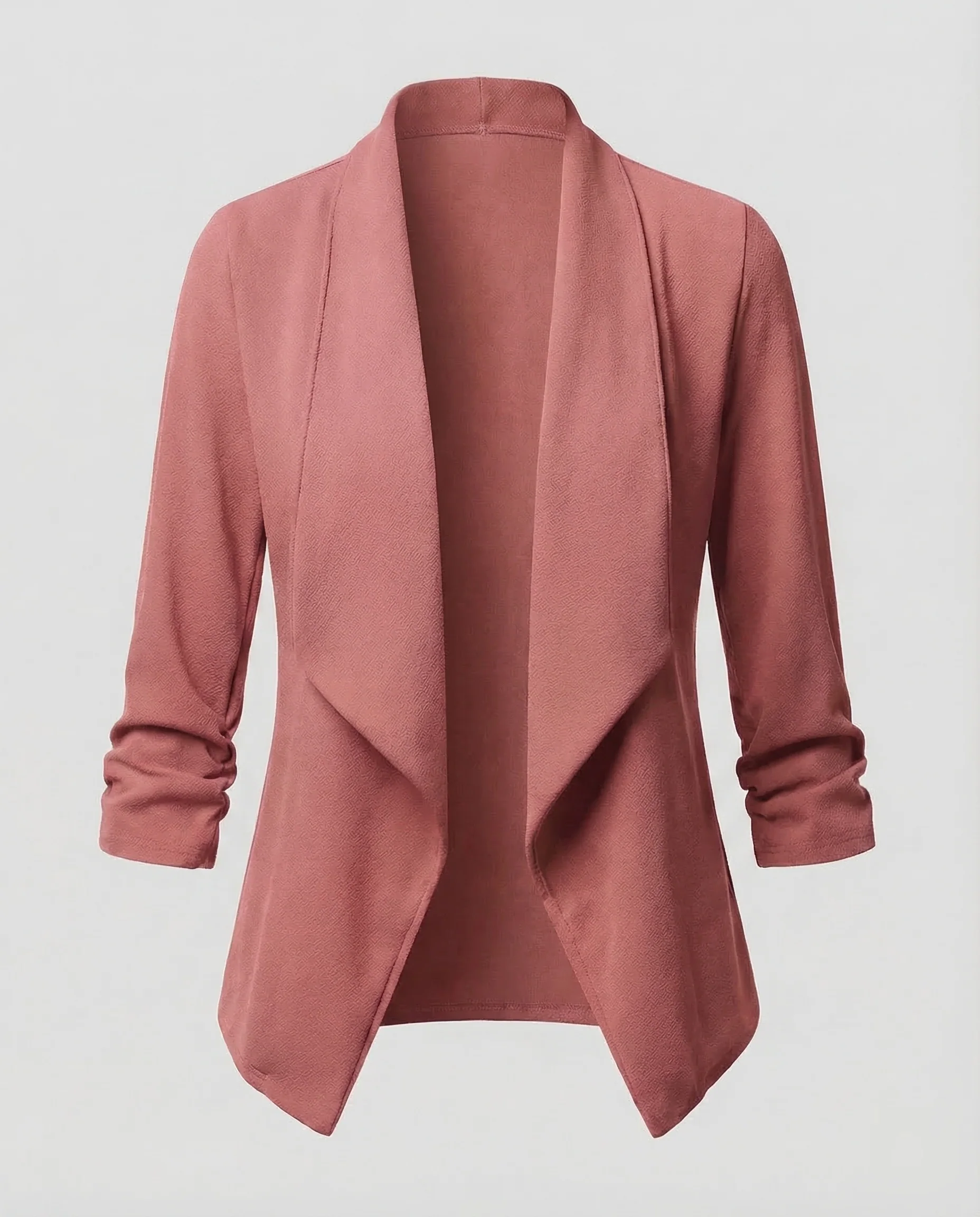 Damen Wasserfall Blazer Strick - Image 12