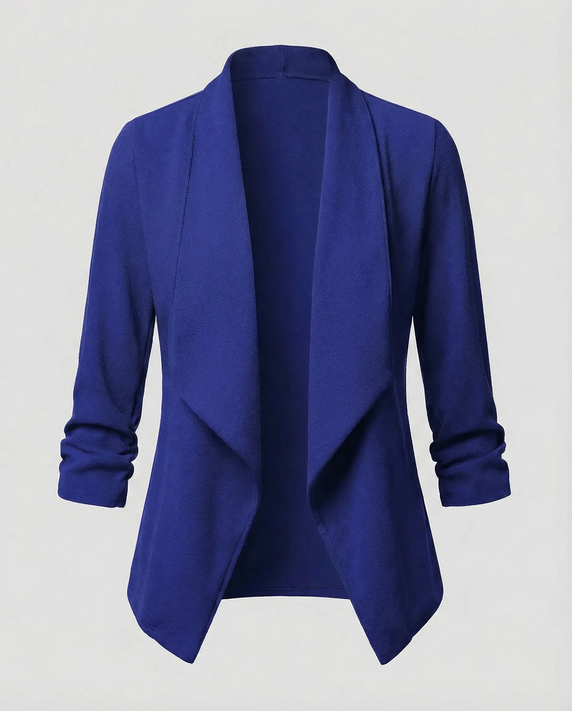 Damen Wasserfall Blazer Strick - Image 14