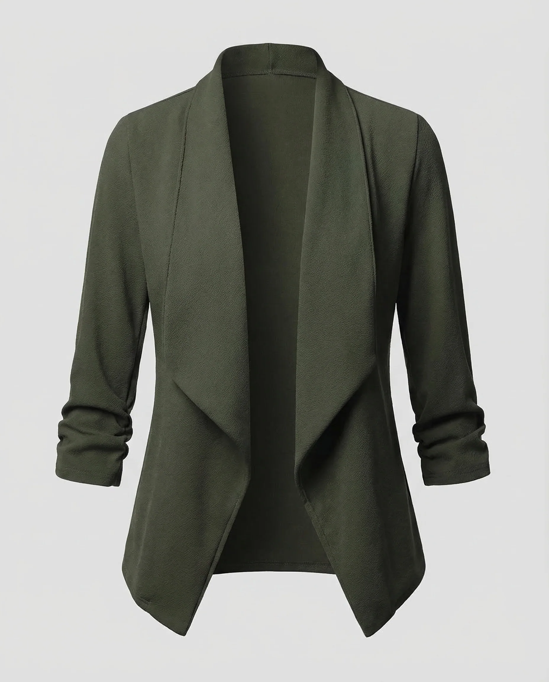 Damen Wasserfall Blazer Strick - Image 5