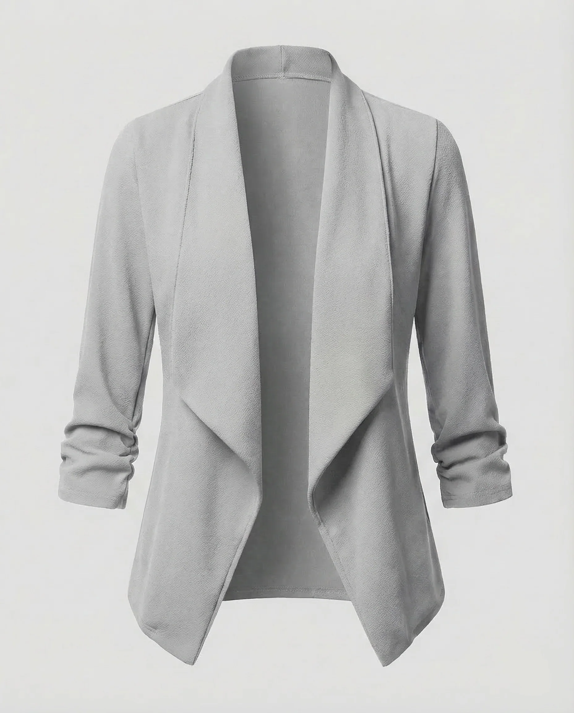 Damen Wasserfall Blazer Strick - Image 8