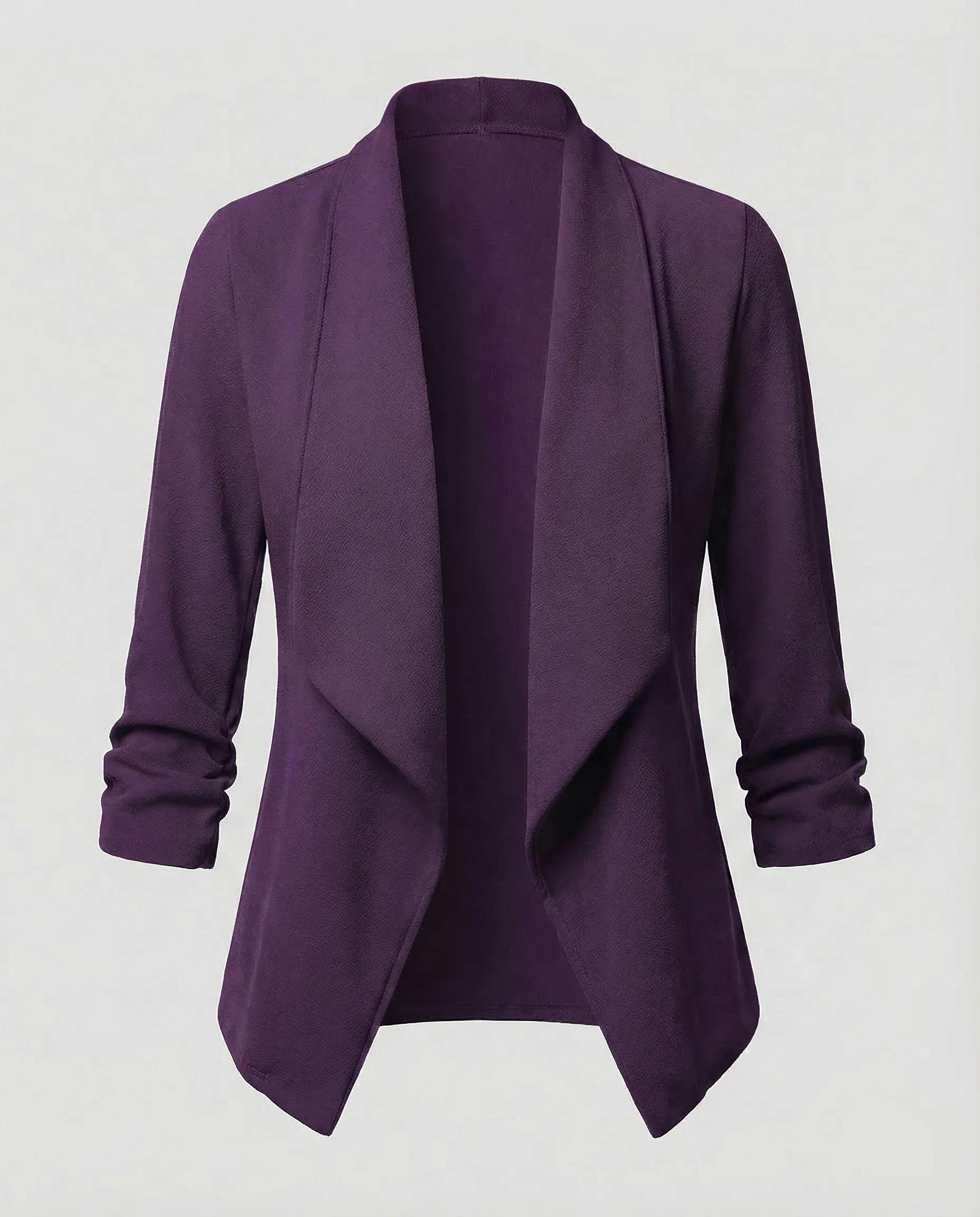 Damen Wasserfall Blazer Strick - Image 9