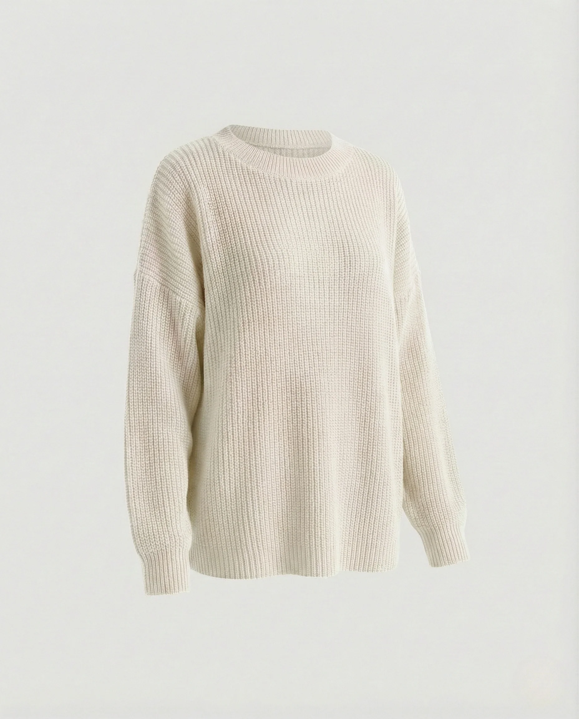 Damen Oversized Strickpullover Grobstrick - Image 6