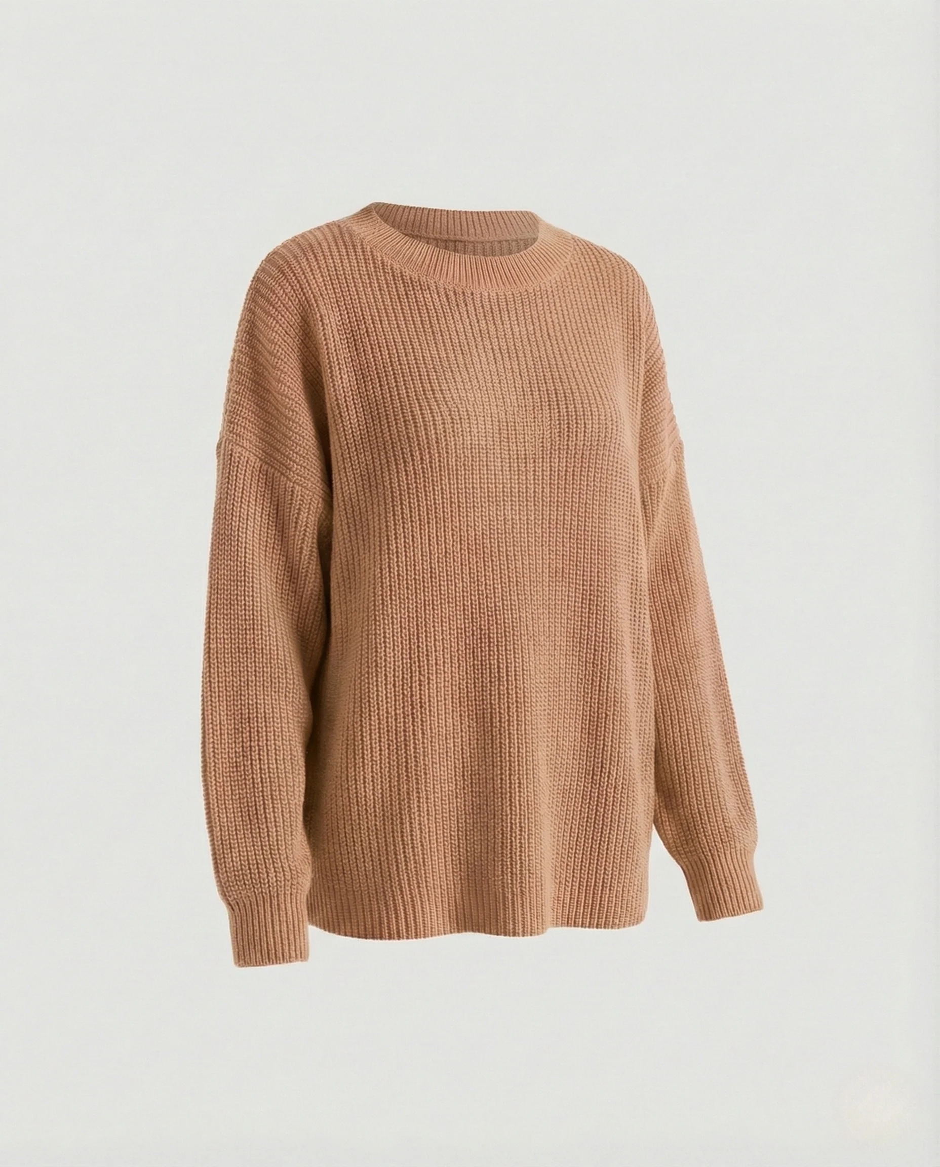 Damen Oversized Strickpullover Grobstrick - Image 9