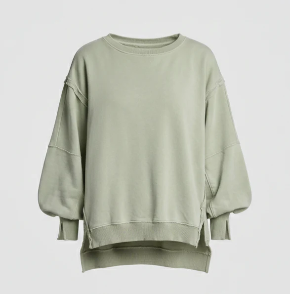 Freizeitkleidung Damen Oversize Sweatshirt - Image 5