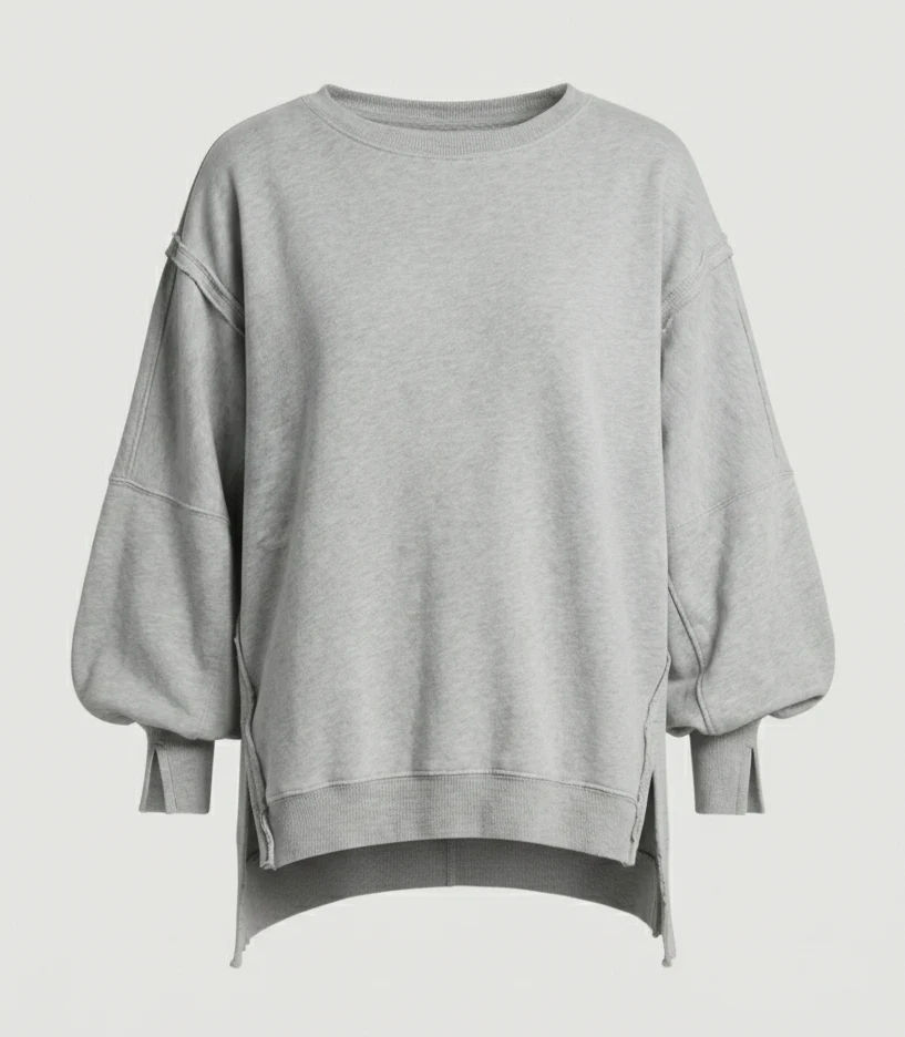 Freizeitkleidung Damen Oversize Sweatshirt - Image 7