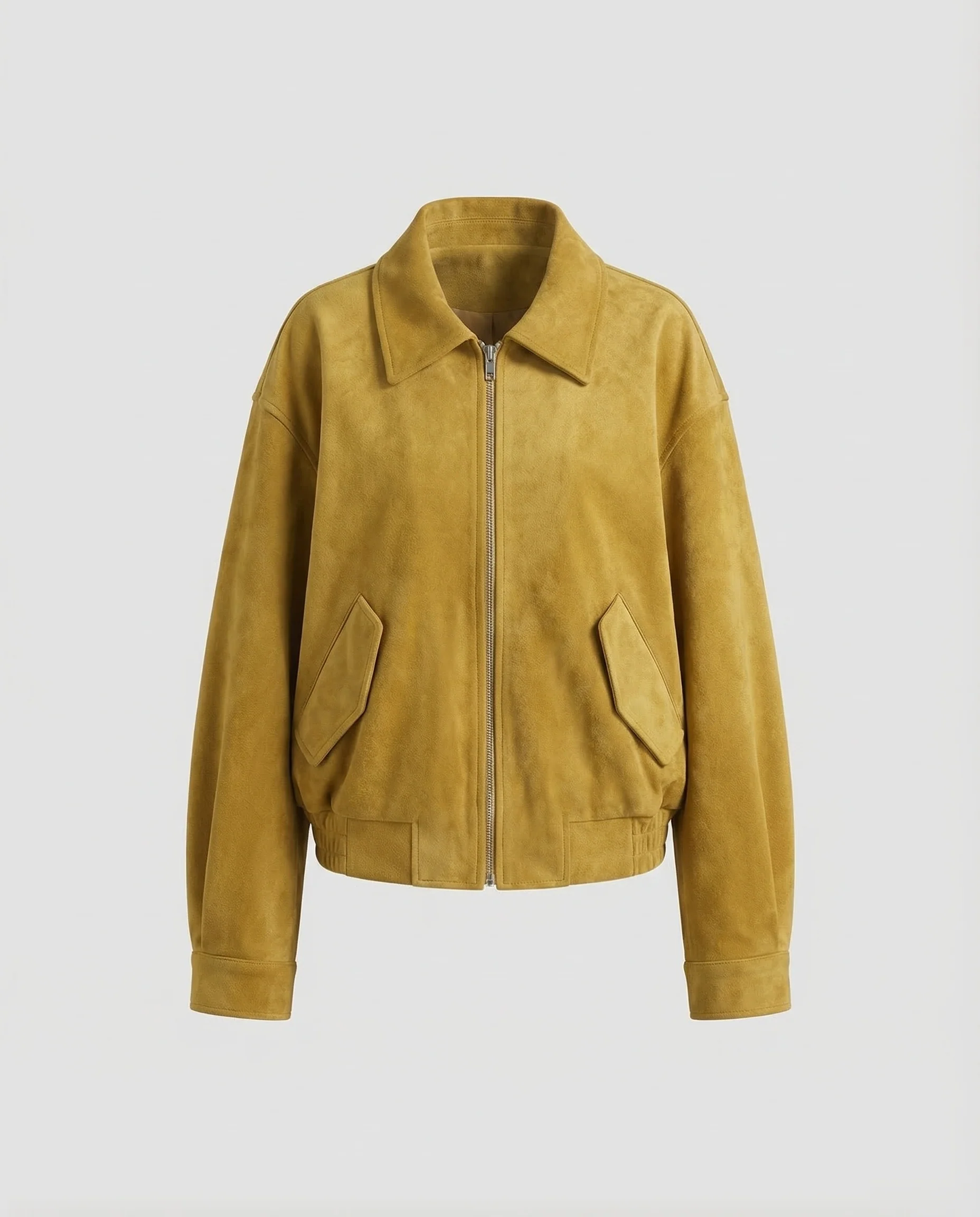 Damen Velours Blouson Oversize - Image 5