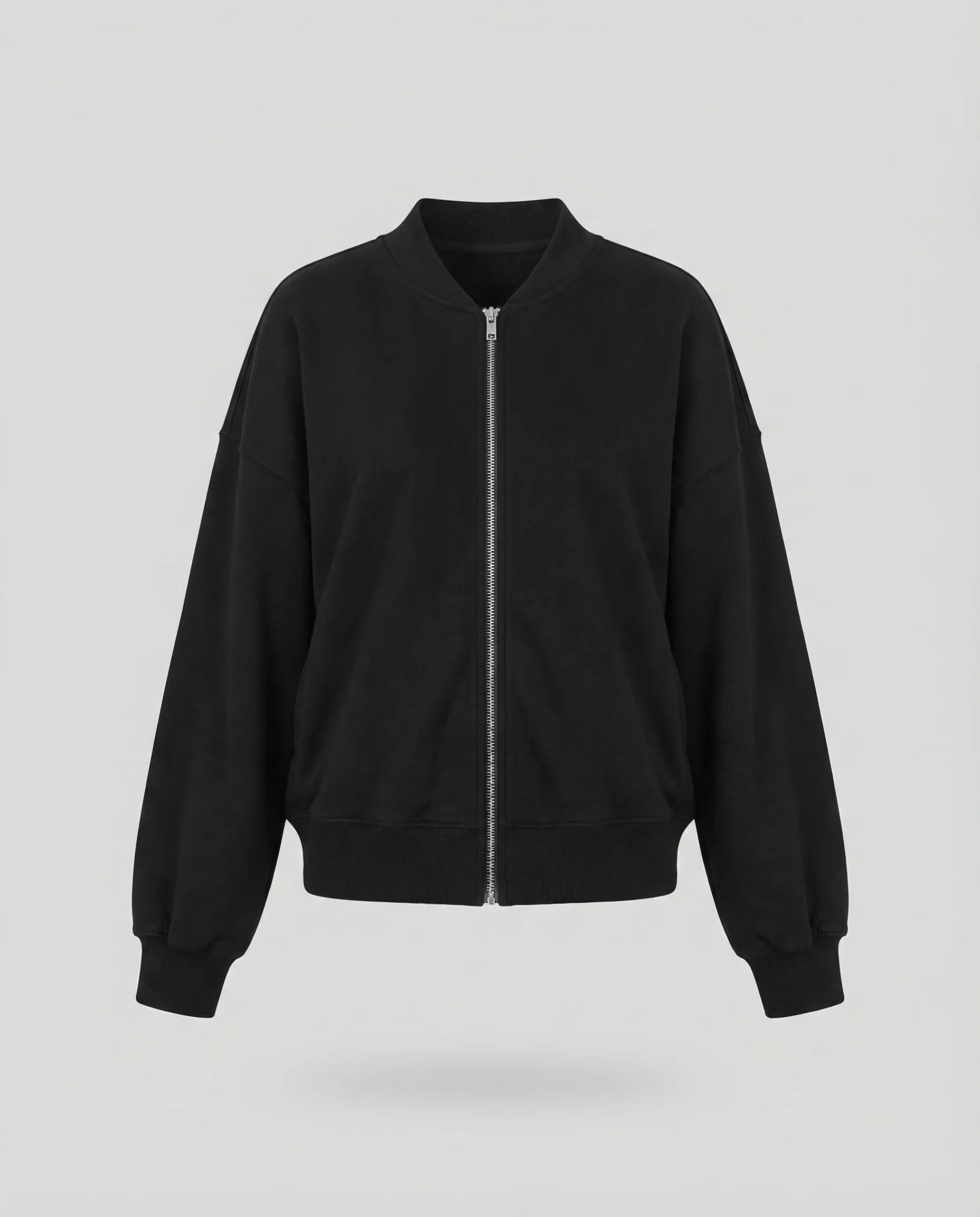 Damen Sweatjacke Oversize Zip - Image 5